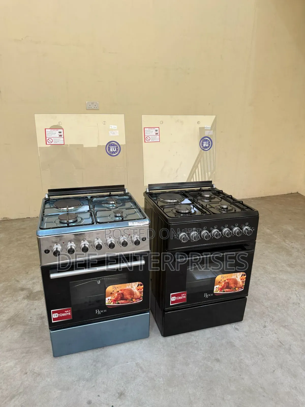 Turkey Roch Black 50*55 Standing 3+1 Cooker