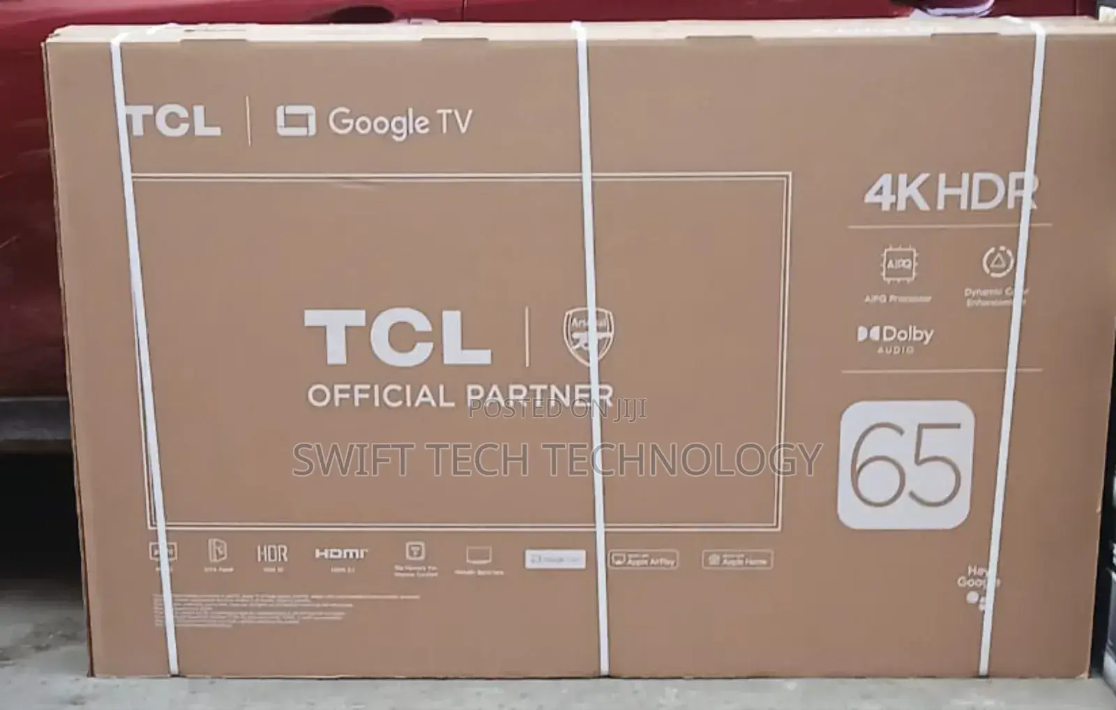 TCL 65 Inches Google Tv V6c Frameless With Bluetooth.