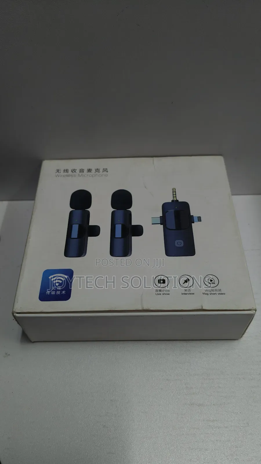 Lavalier Recording Microphone With 2 Microphones
