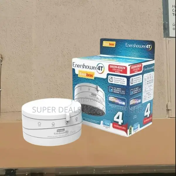 Enerbras Enershower Reliable Water Heating 4t Instant Shower Head