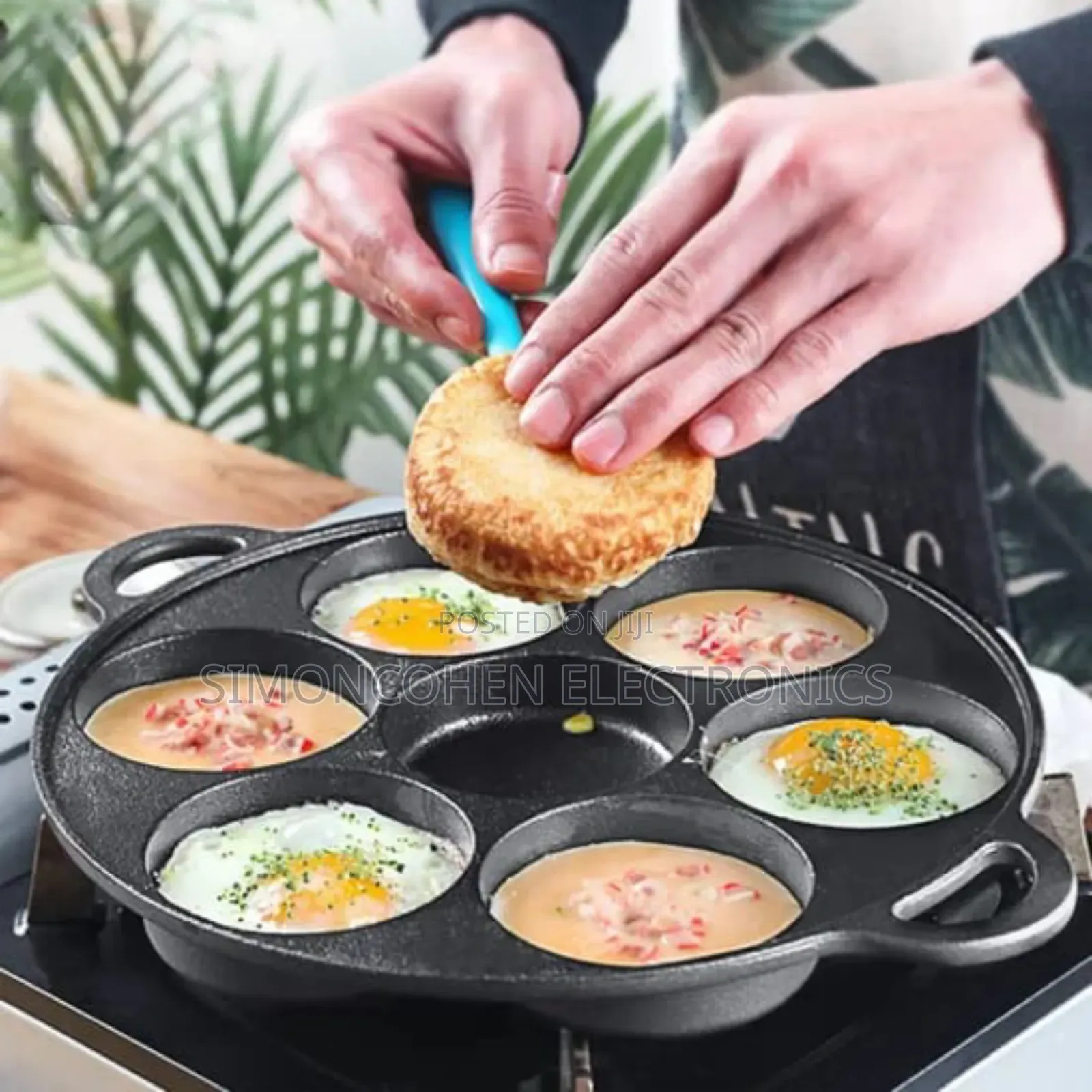 High Quality Die-cast Non-stick Induction Heavy Gauge Pancake Maker