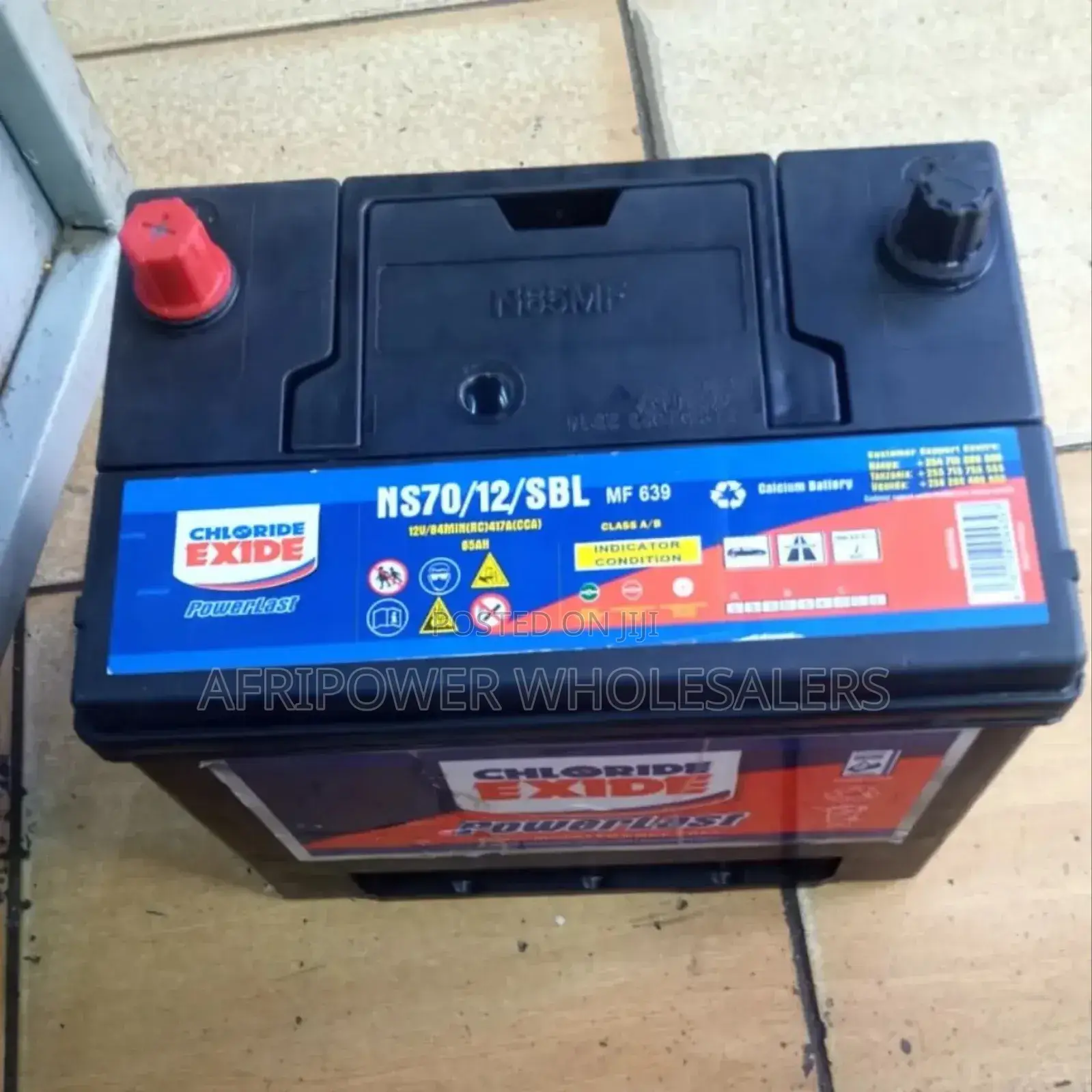Chloride Exide Power Last Ns70 Battery