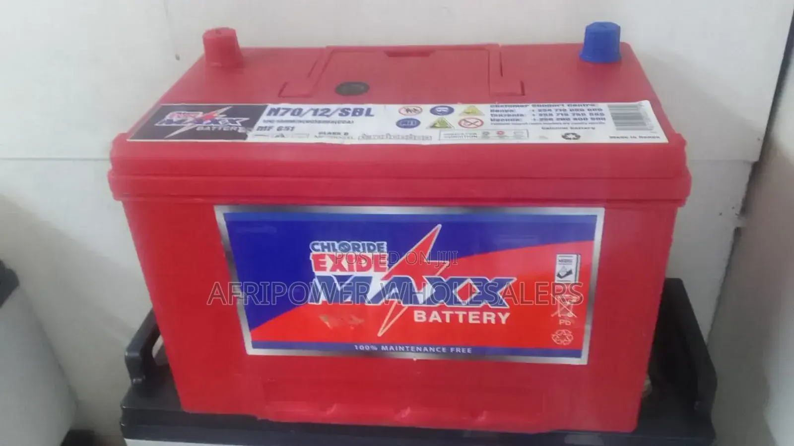 N70 Chloride Exide Maxx Mf