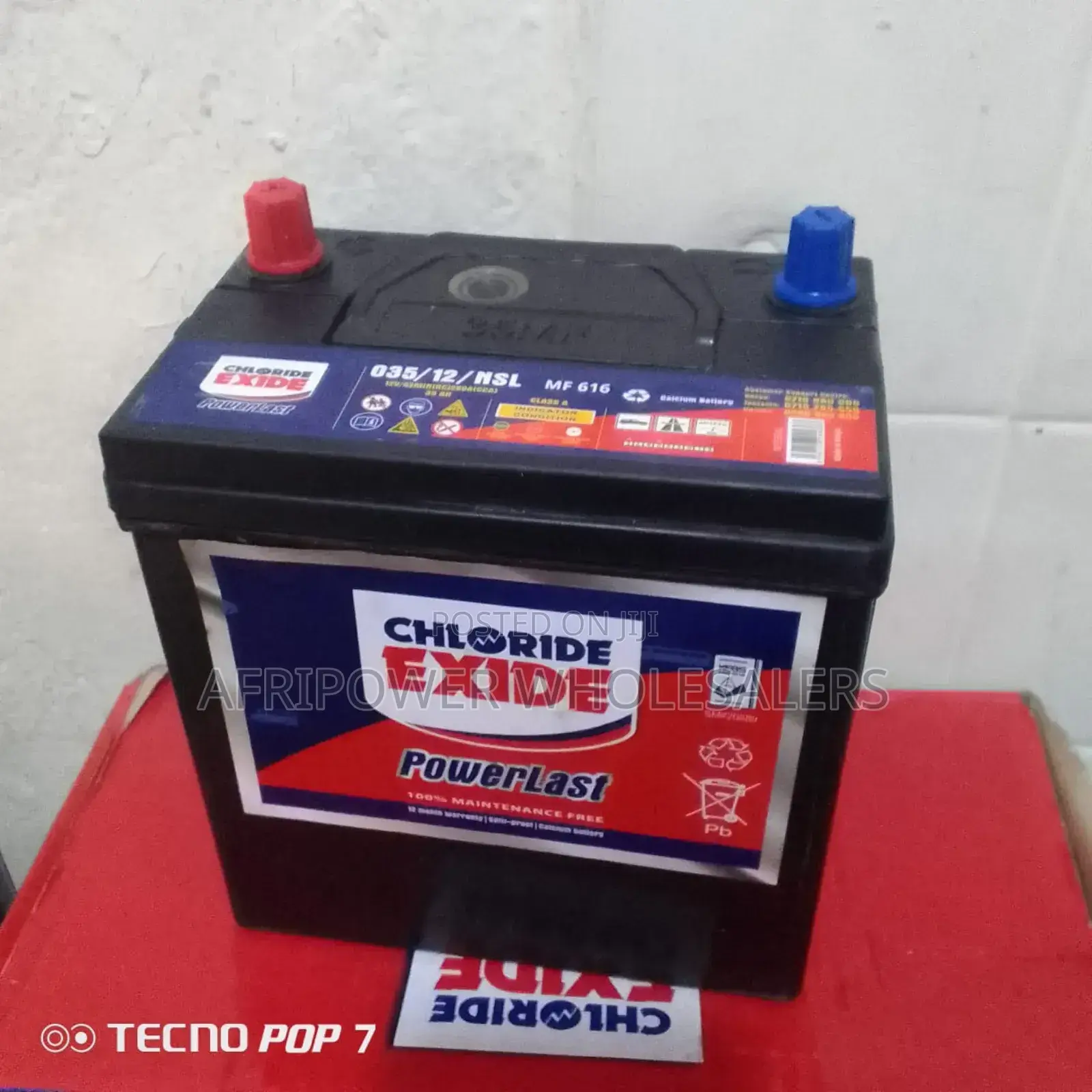 Chloride Ns40 / 035 Car Battery