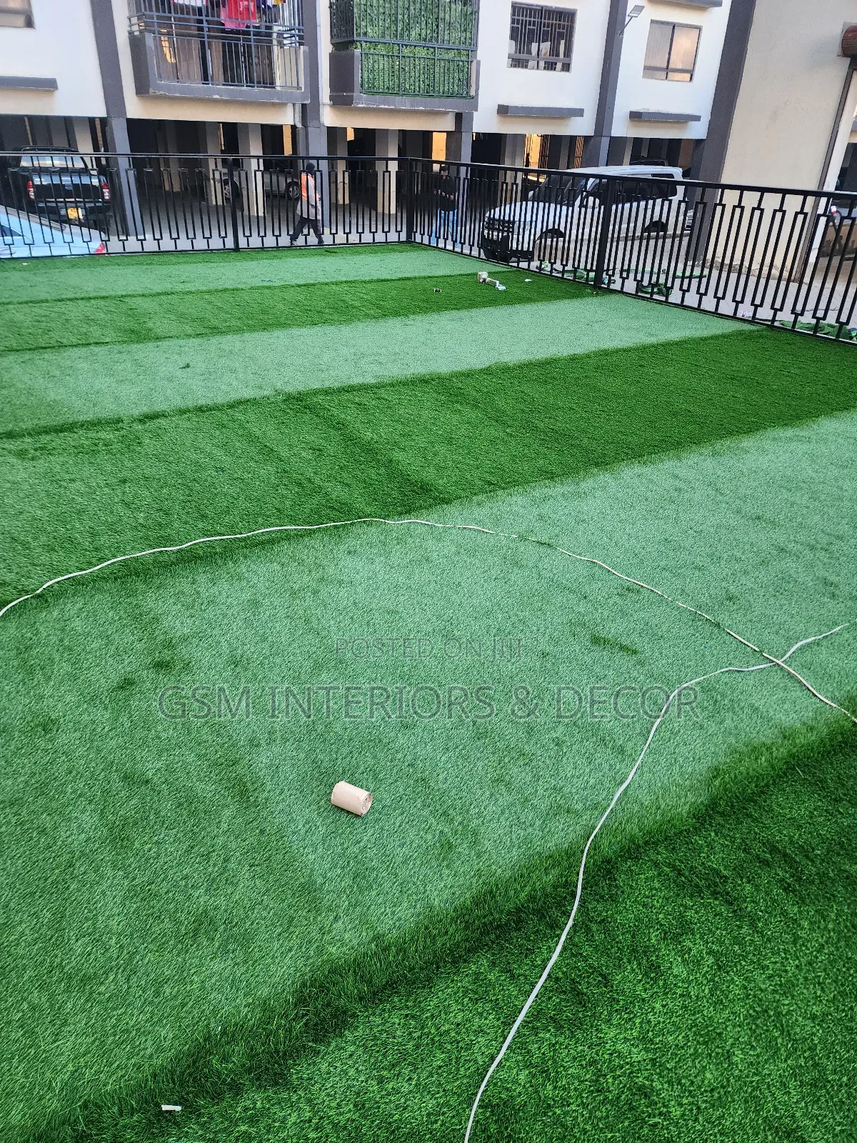 Artificial Green Grass for Children Playarea Estates