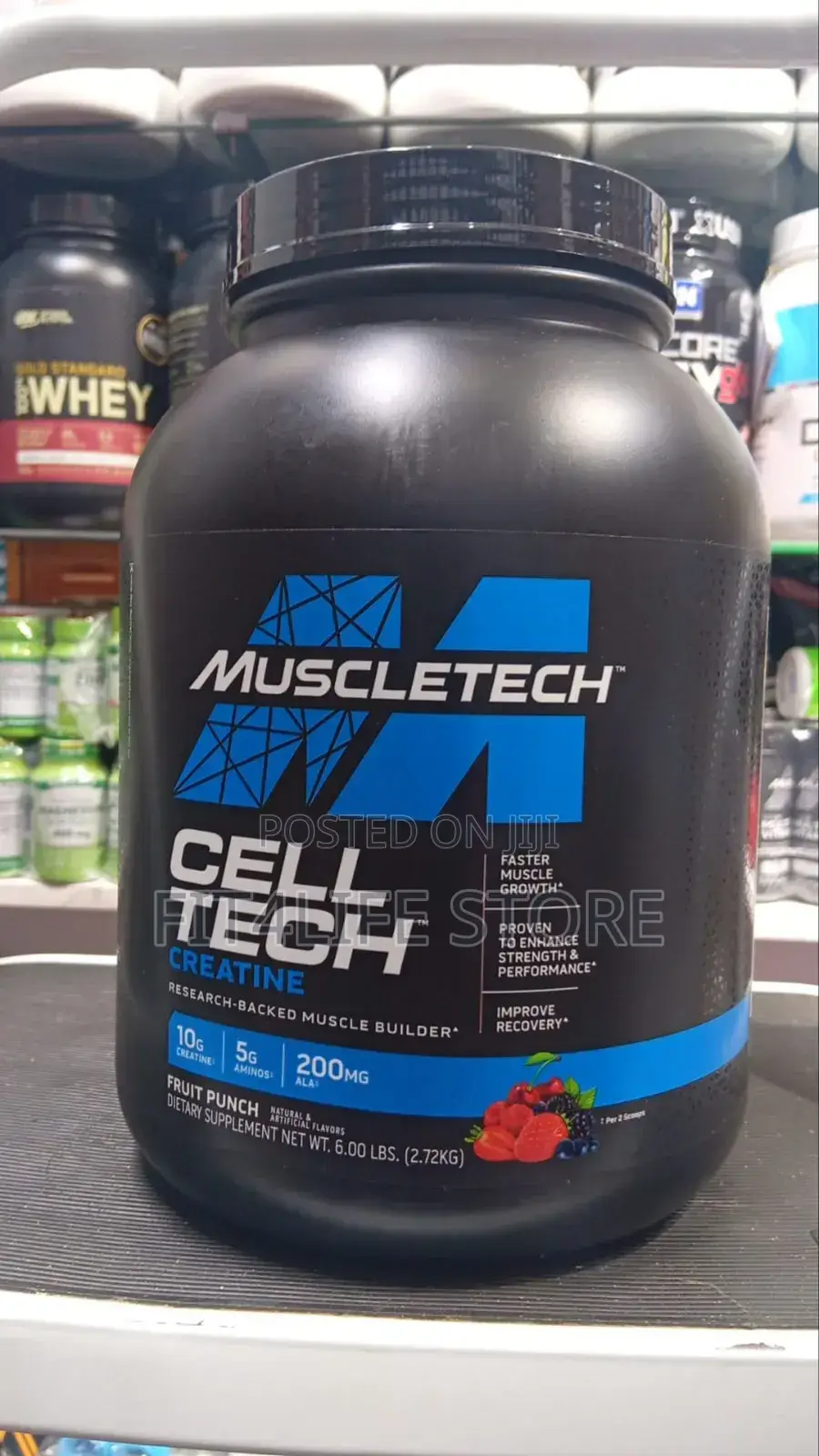 Cell-Tech Creatine – Fruit Punch | Muscle Size, Strength Recovery