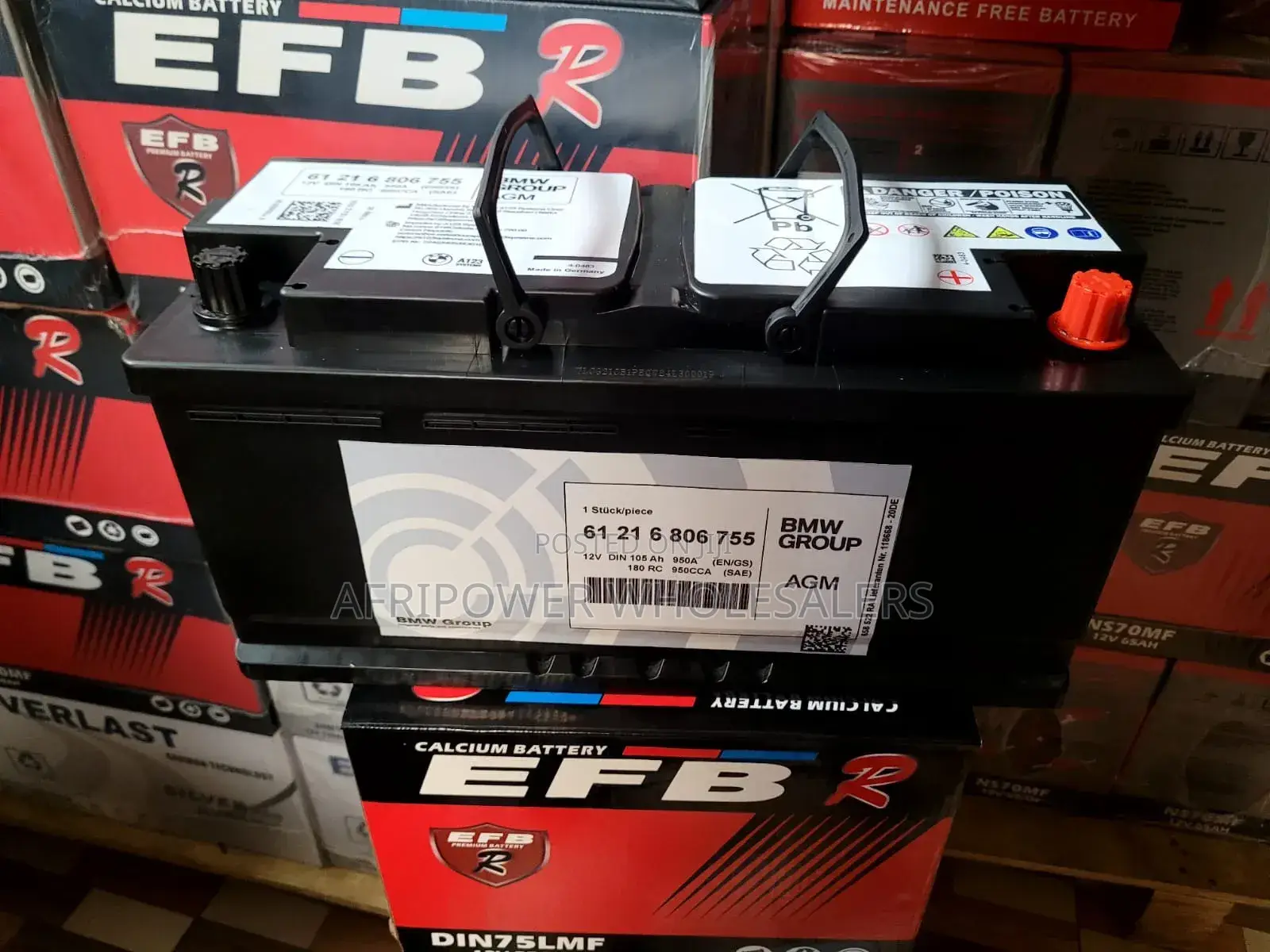 BMW Din 105 Automotive Battery