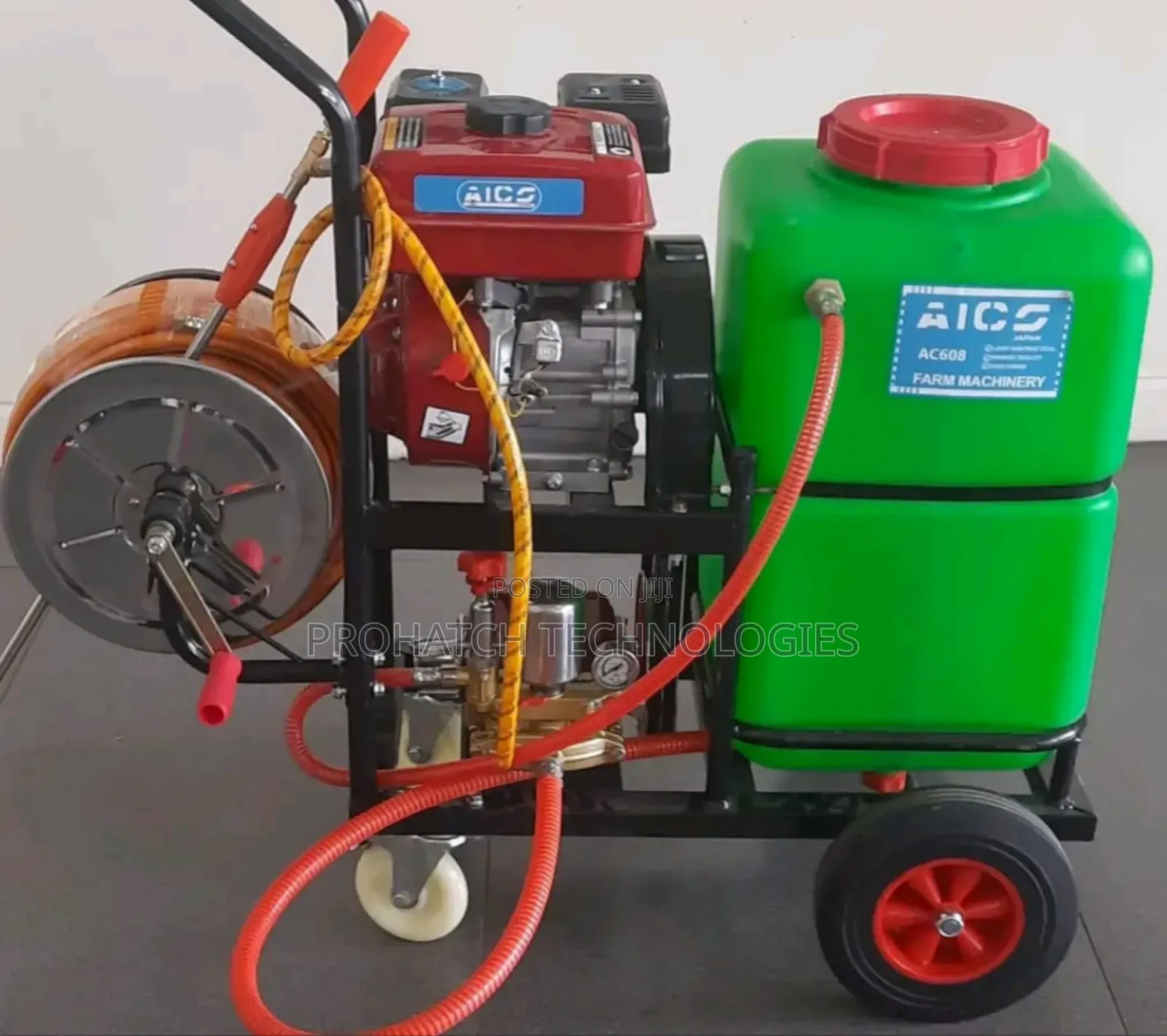 60l 4stroke Trolley Sprayer With Cable Reel