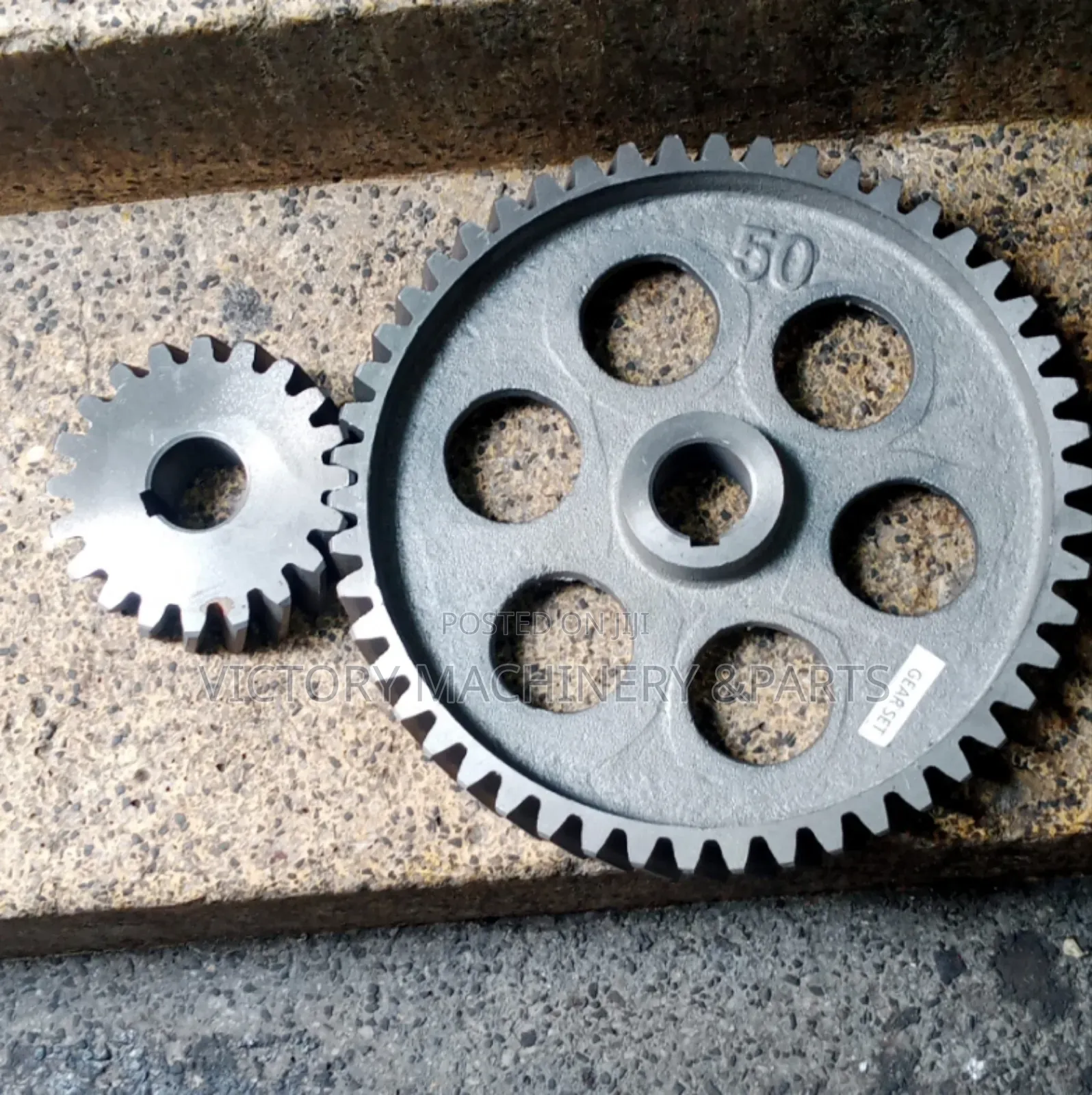 Roller Mill Governor Gear Set 50teeth