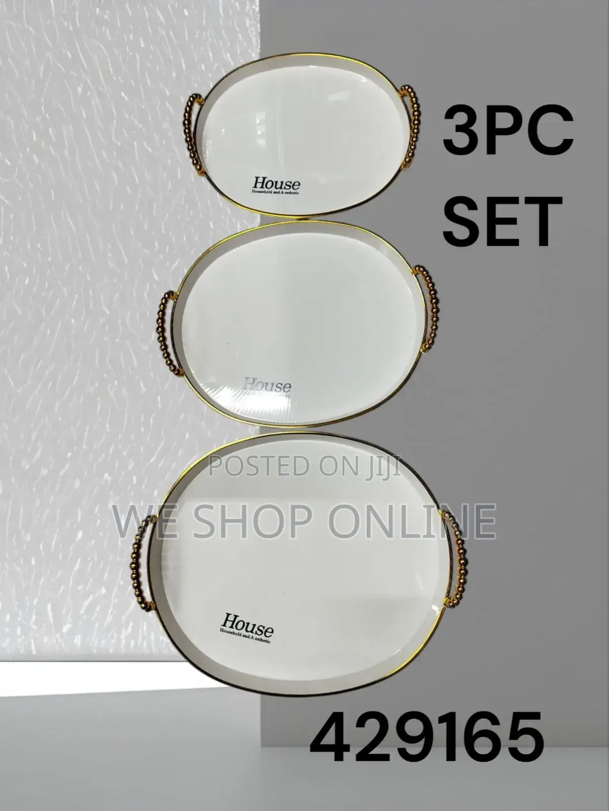 3 PCS Acrylic Tray