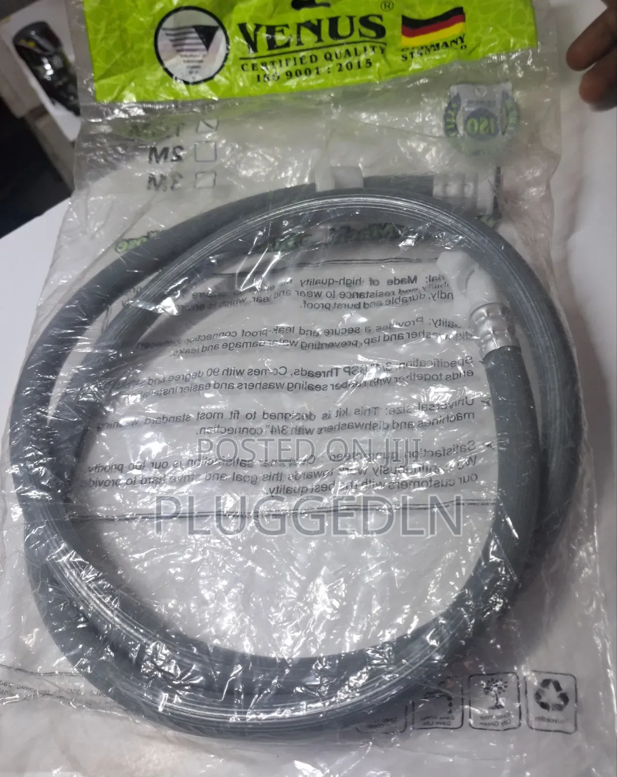 Venus Washing Machine Inlet Pipe* – 1.5 Meters