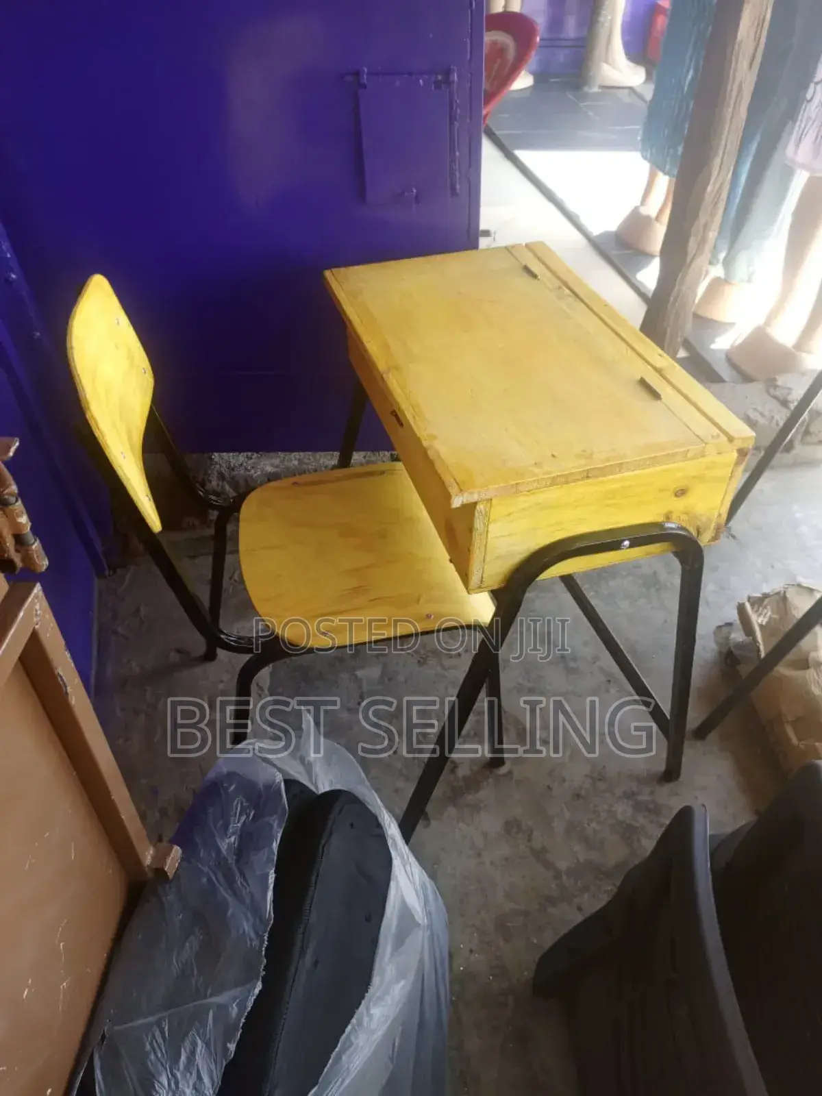 School Locker and Seat