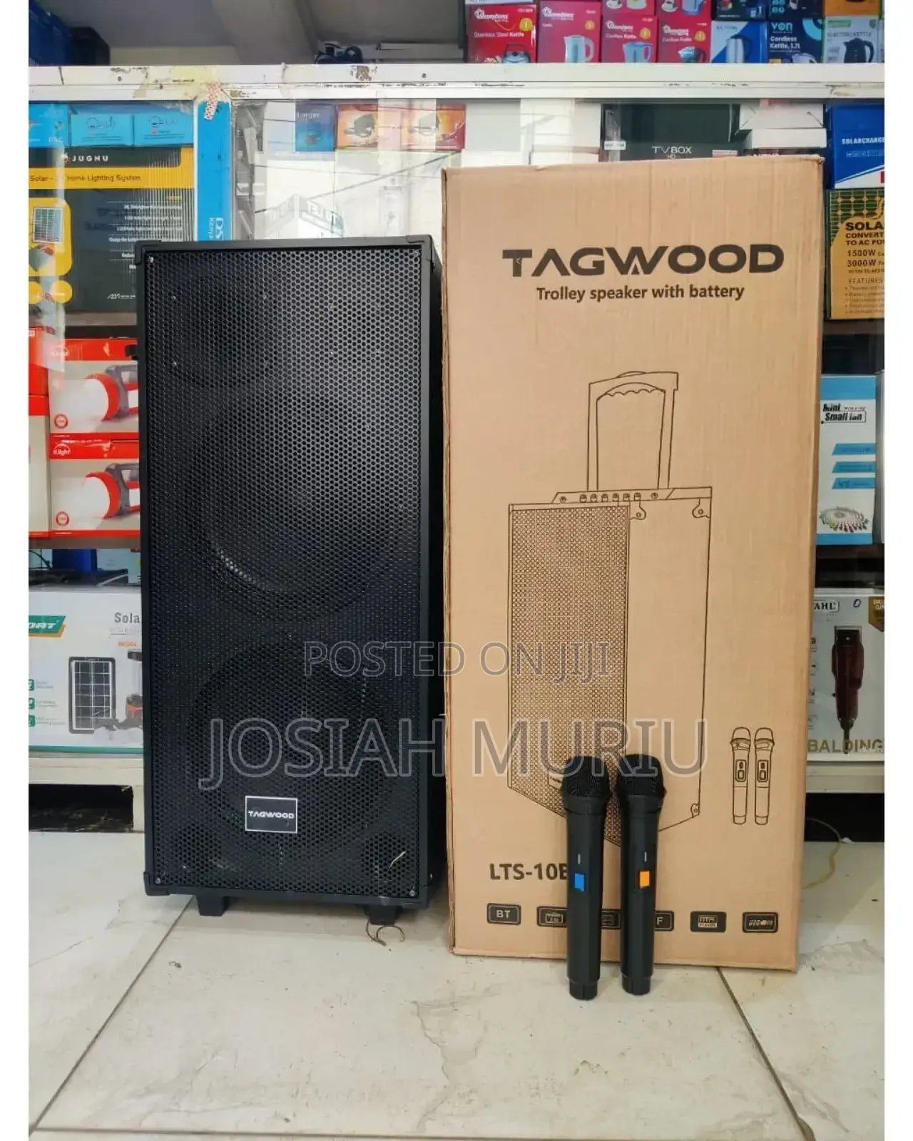 Tagwood Rechargeable Portable Speaker 10b °Double Speakers