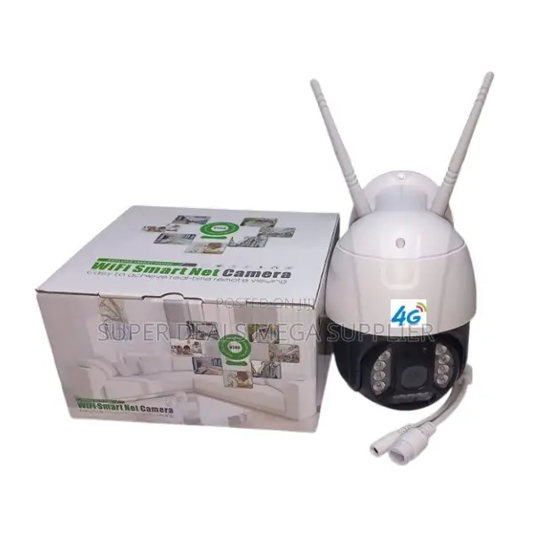 4g PTZ 360° Rotating Camera With Full Color Night Vision 24/7 View