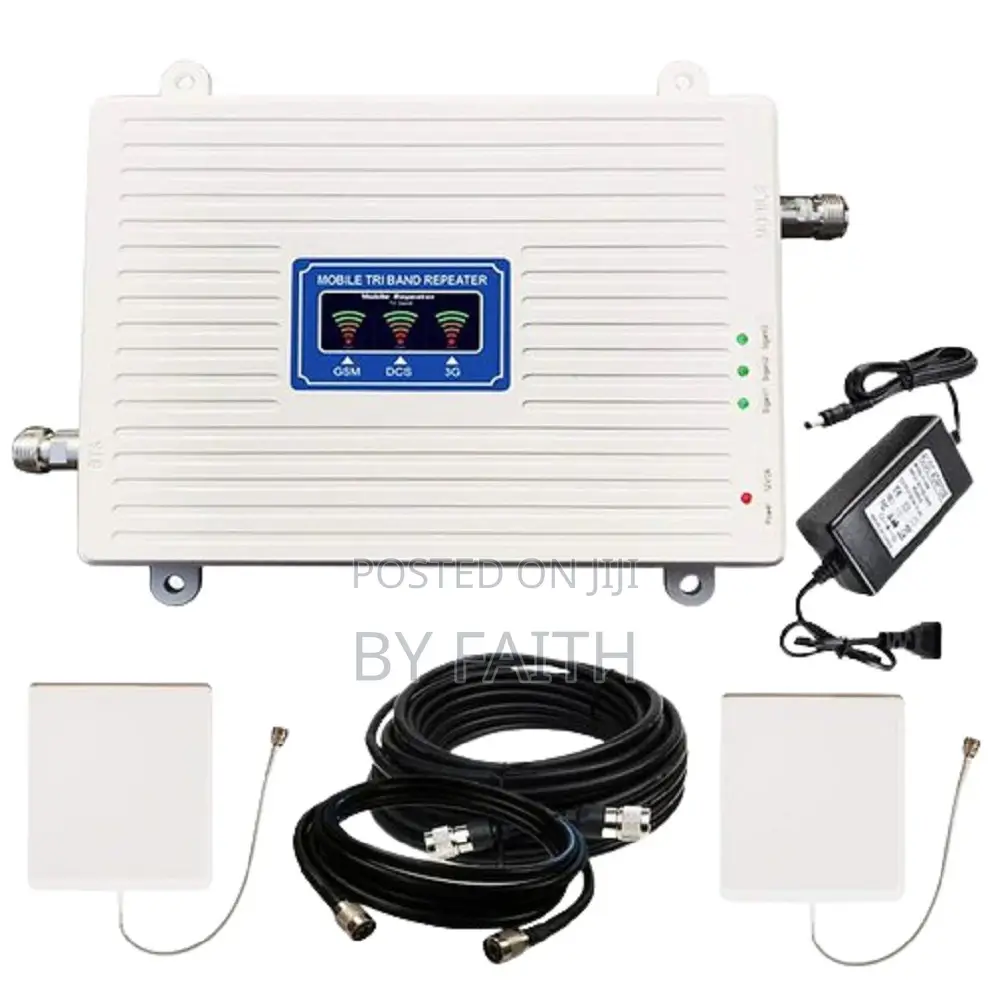 Easy Installation GSM Dual Mushroom 4g Signal Booster Repeater Kit