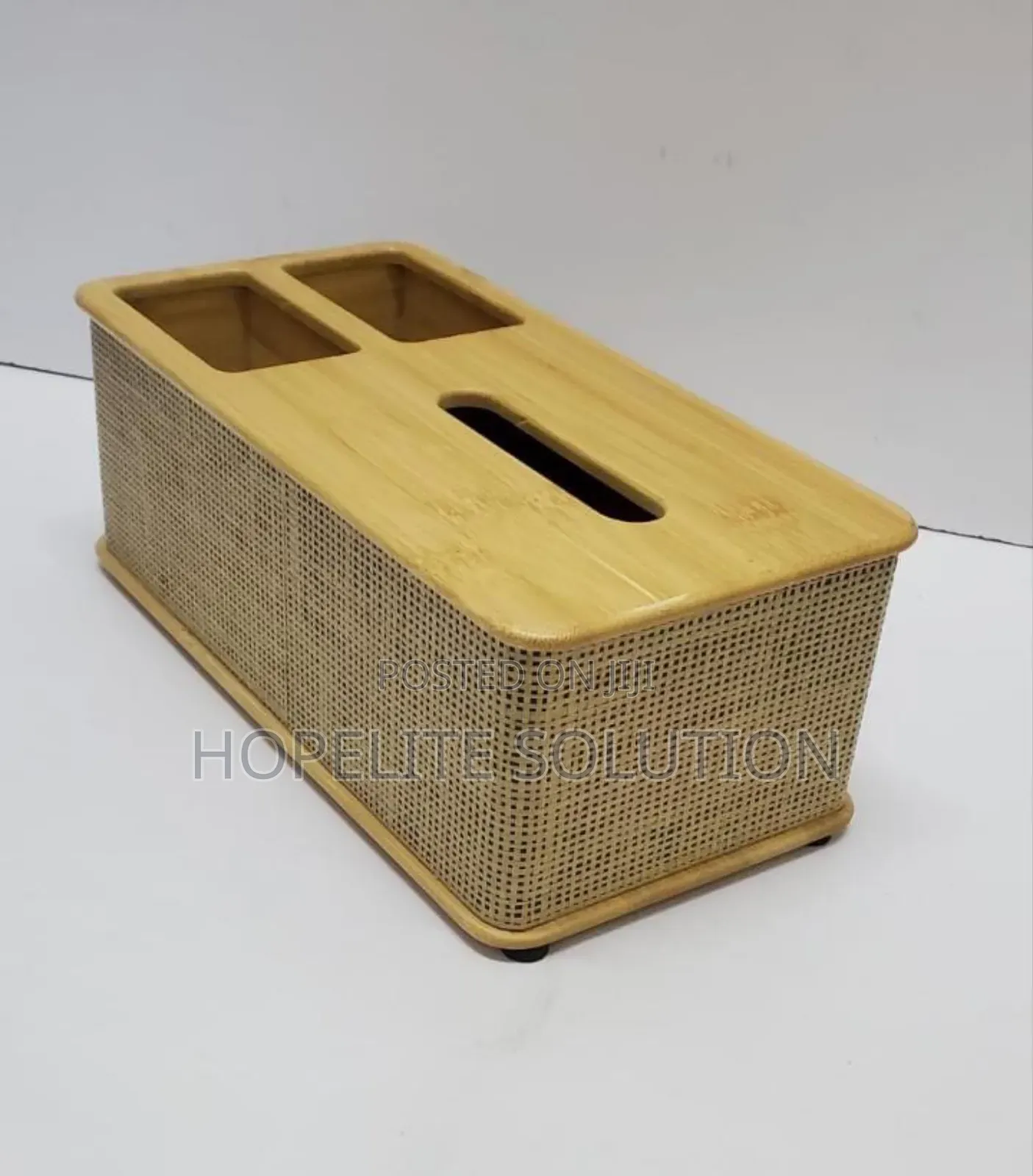 Modern Rattan Serviette Holder