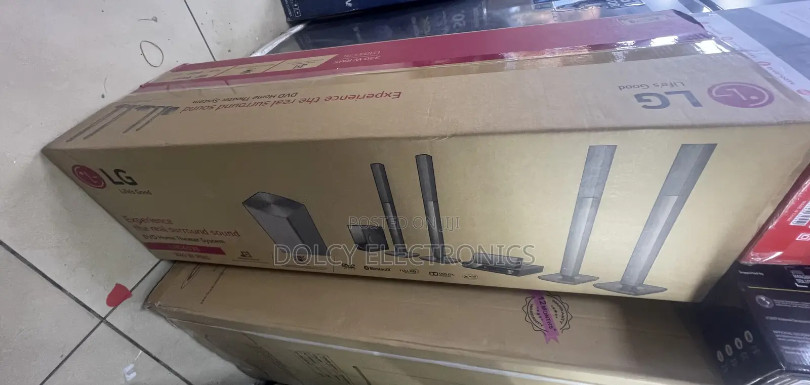 Lg Lhd 457 330w 5.1ch Bluetooth Audio