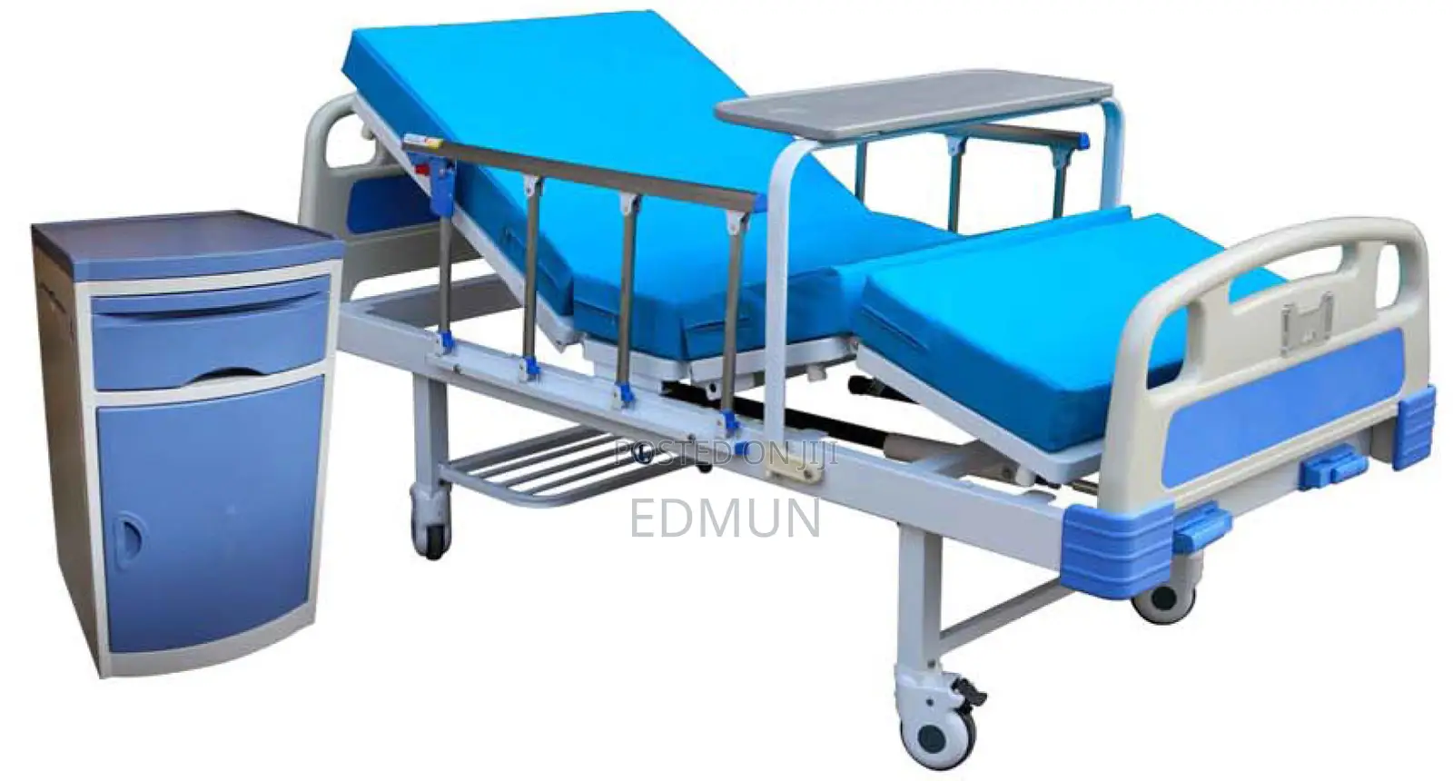2-Crank Hospital Bed – Manual Adjustable Medical Bed (Brand New)