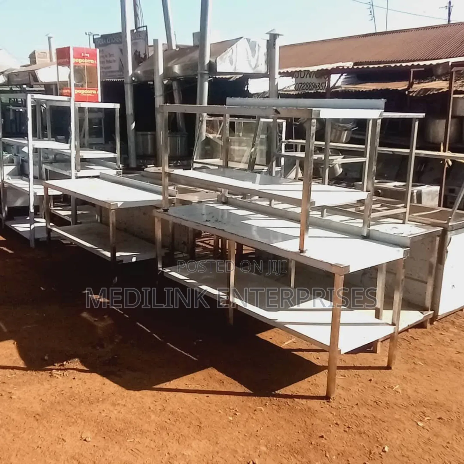 Stainless Steel Commercial Kitchen Working Tables
