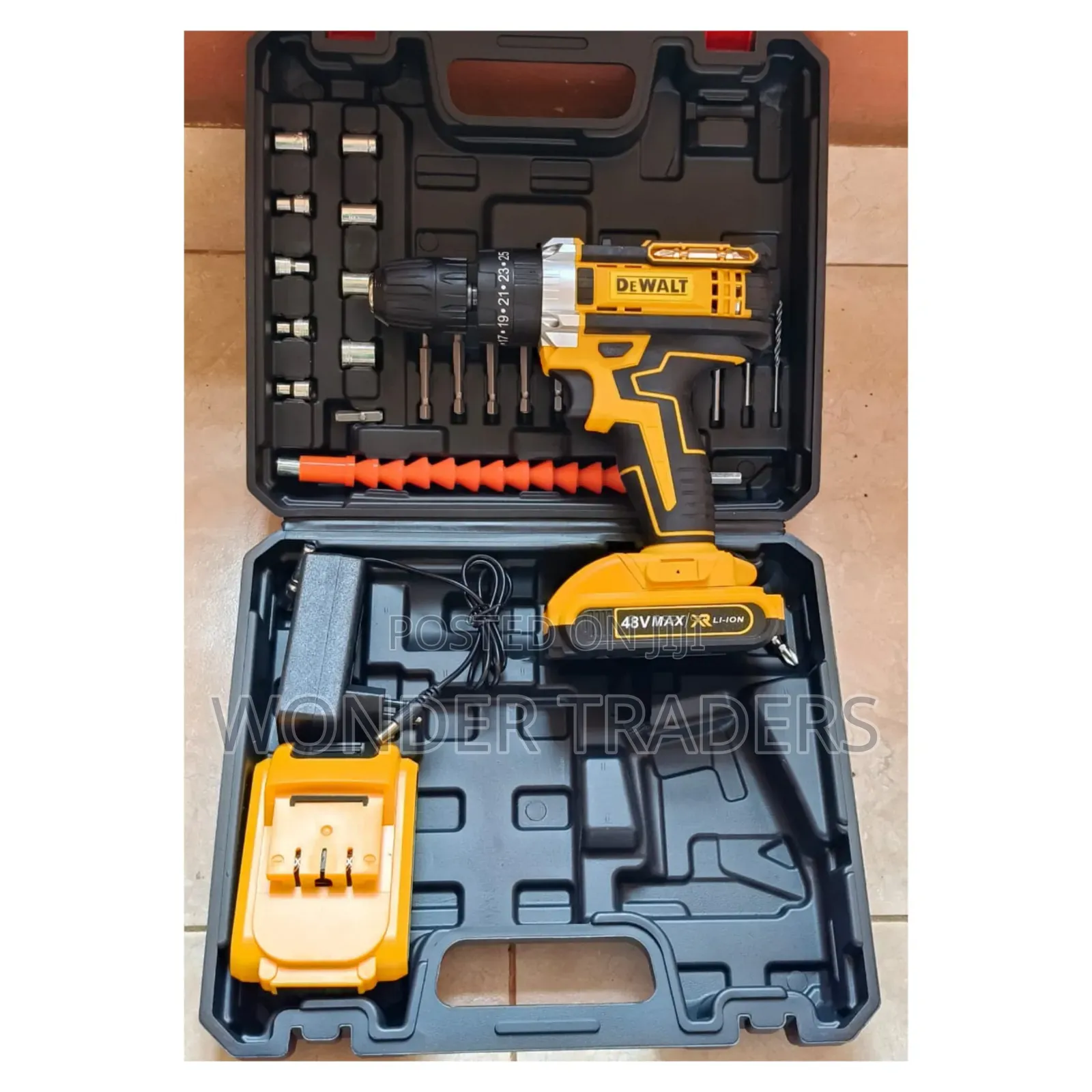 48v Cordless Drill With Accessories
