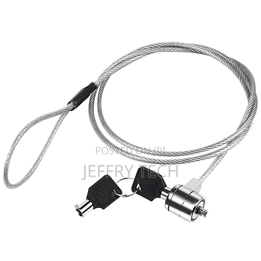 Security Safe Lock Alloy Metal Cable Anti-Lost Chain Wire for Laptop