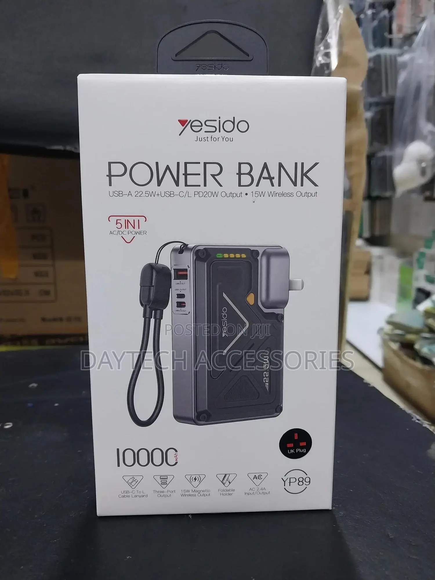 Yesido Yp89 Power Bank.