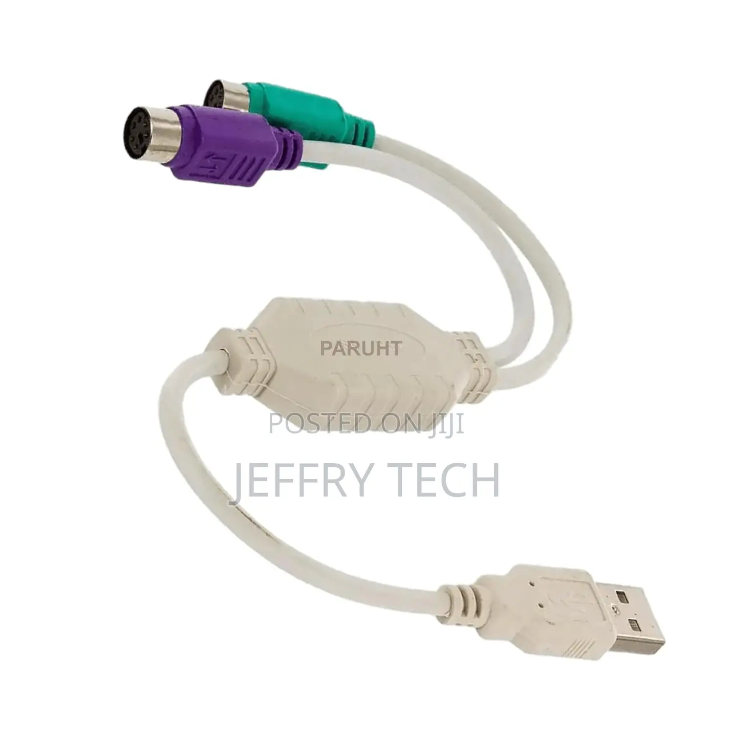 Usb to Ps2 Adapter, Usb Type a Male to Dual Ps/2 Female Converter