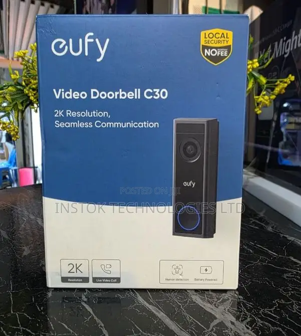 Eufy Security Wireless Video Doorbell Camera C30
