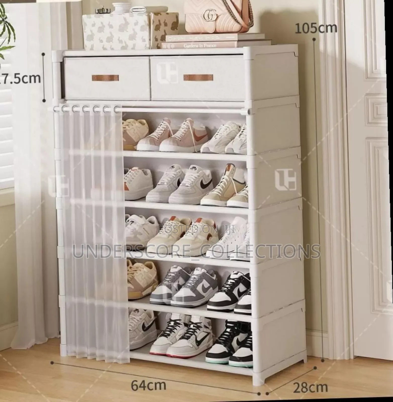 Multi Layer Cabinet With Drawers
