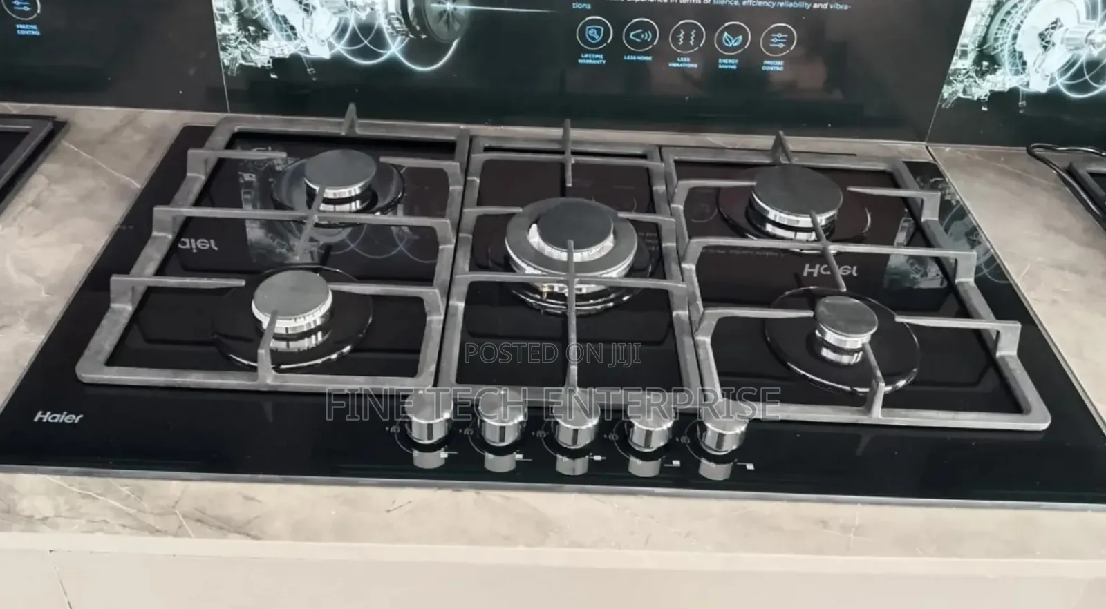 Haier 5-Burner Built-in Cooker