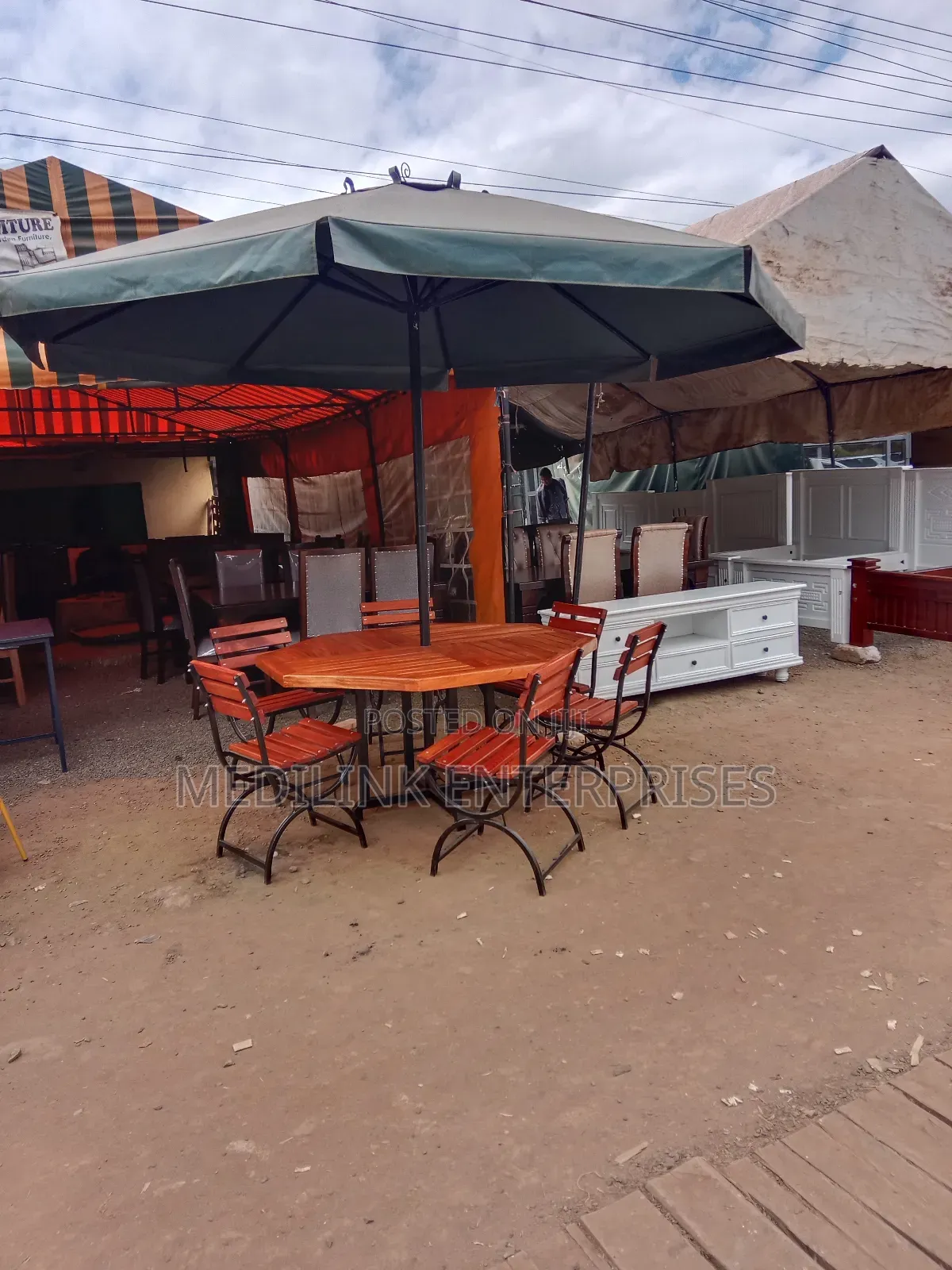 Outdoor Six Seater Home Garden Set
