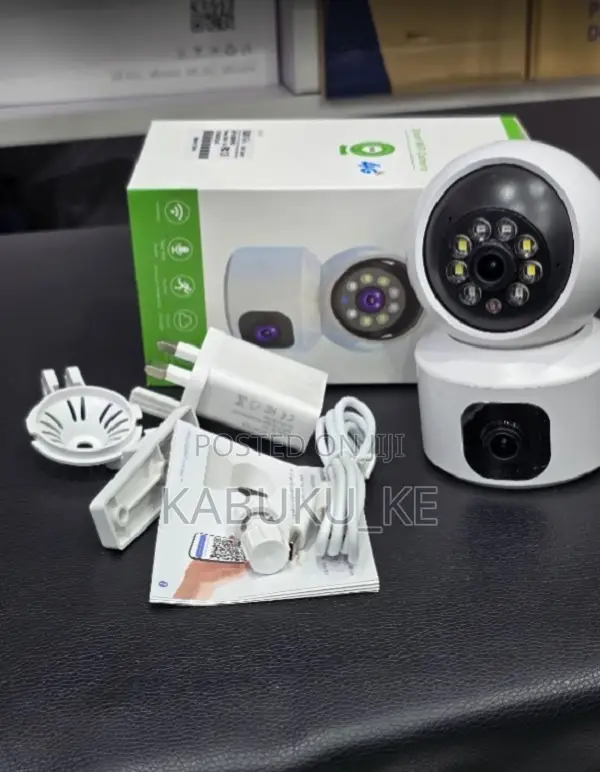 Sim Card 4g Camera Indoor Dual Lens Mini Ip Camera