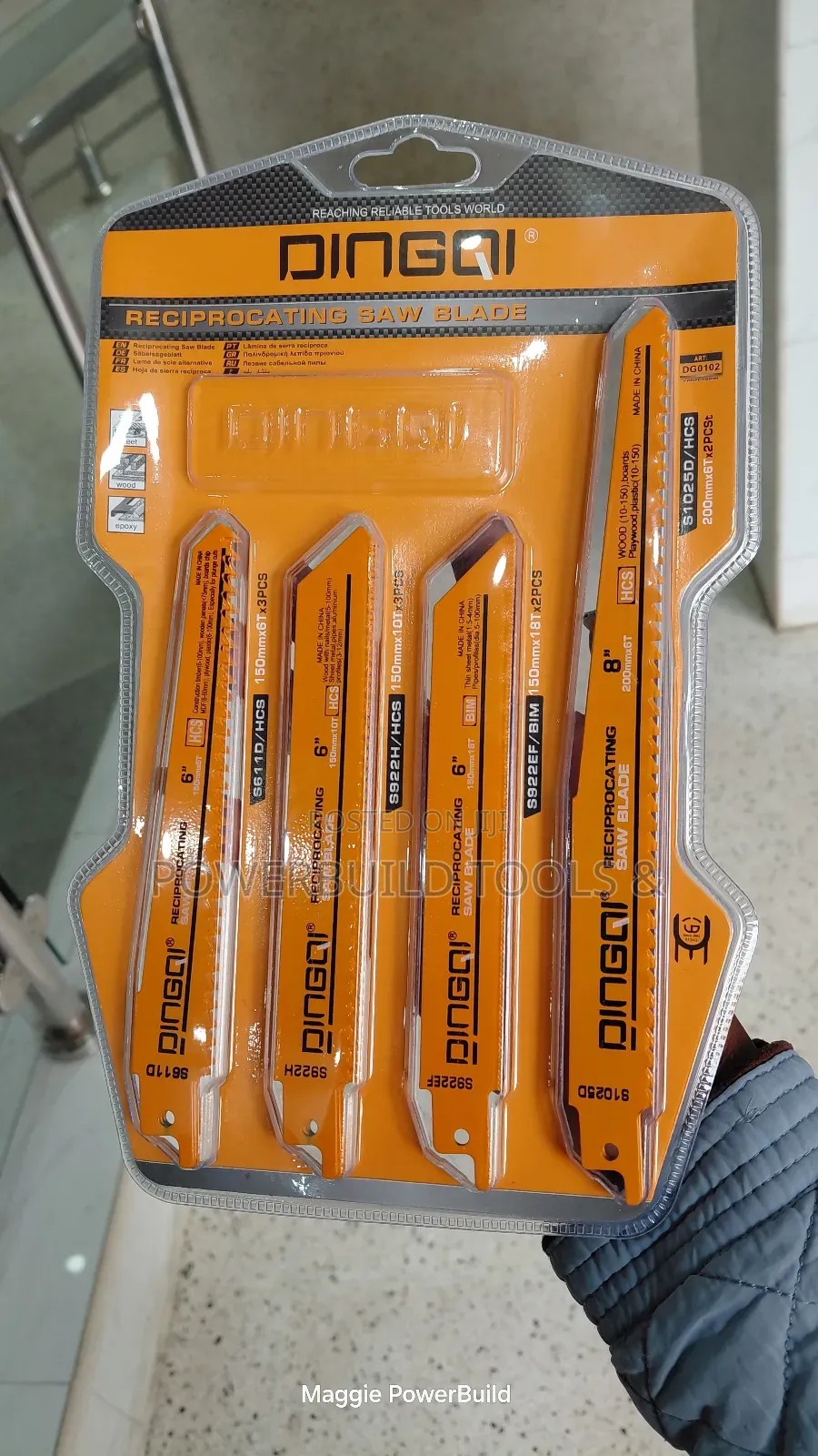 10pcs Reciprocating Saw Blade Complete Kit