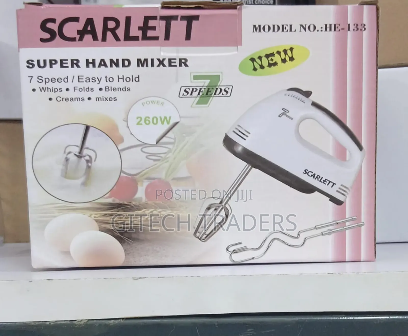 Scarlet Super Hard Mixer
