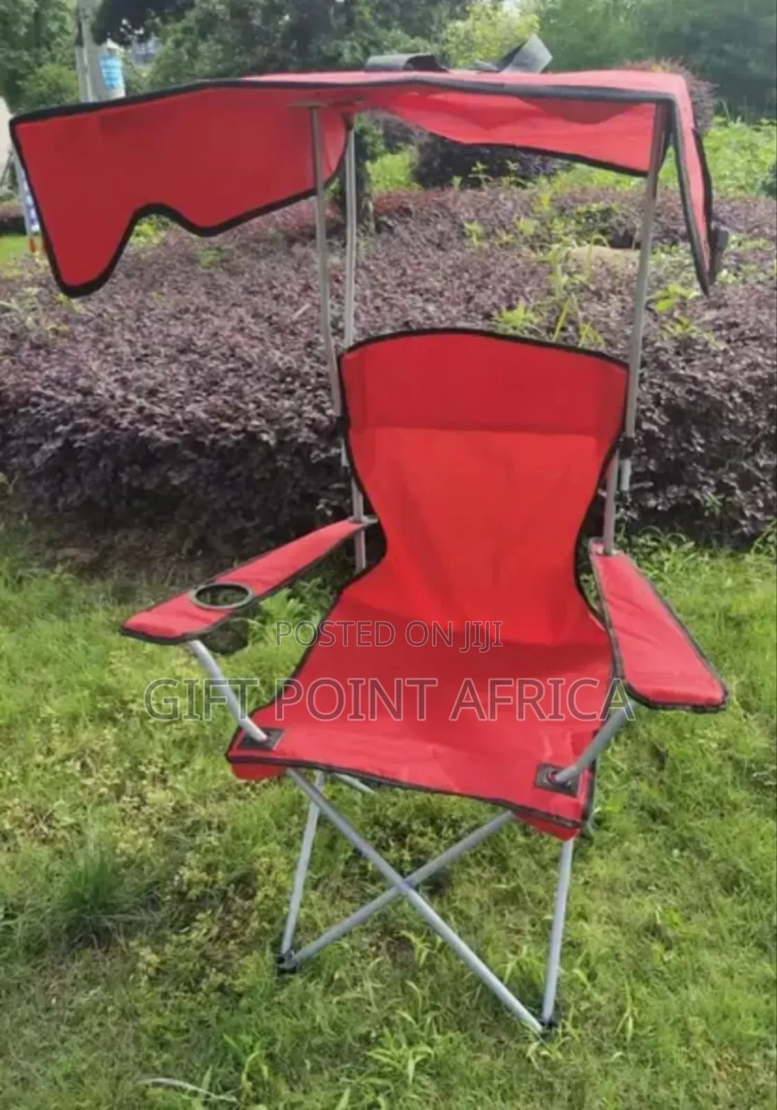 Foldable Heavy Duty Portable Camping Chairs  With Top Tent