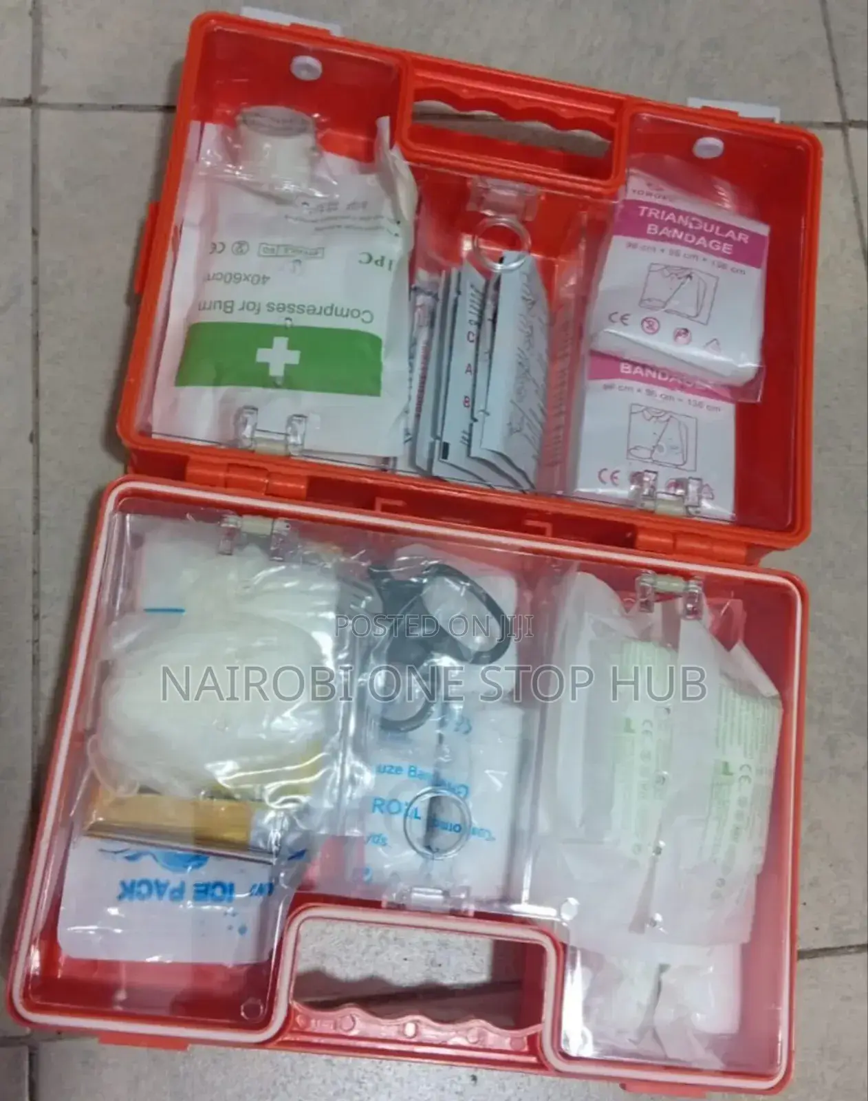 Complete Portable First Aid Kit Ideal for Home, Office, Car