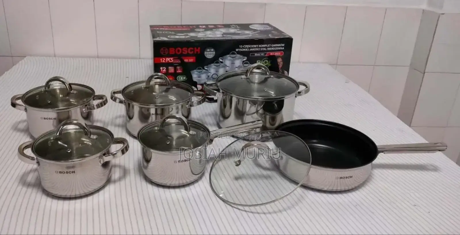 *12pc Bosch Cookware*