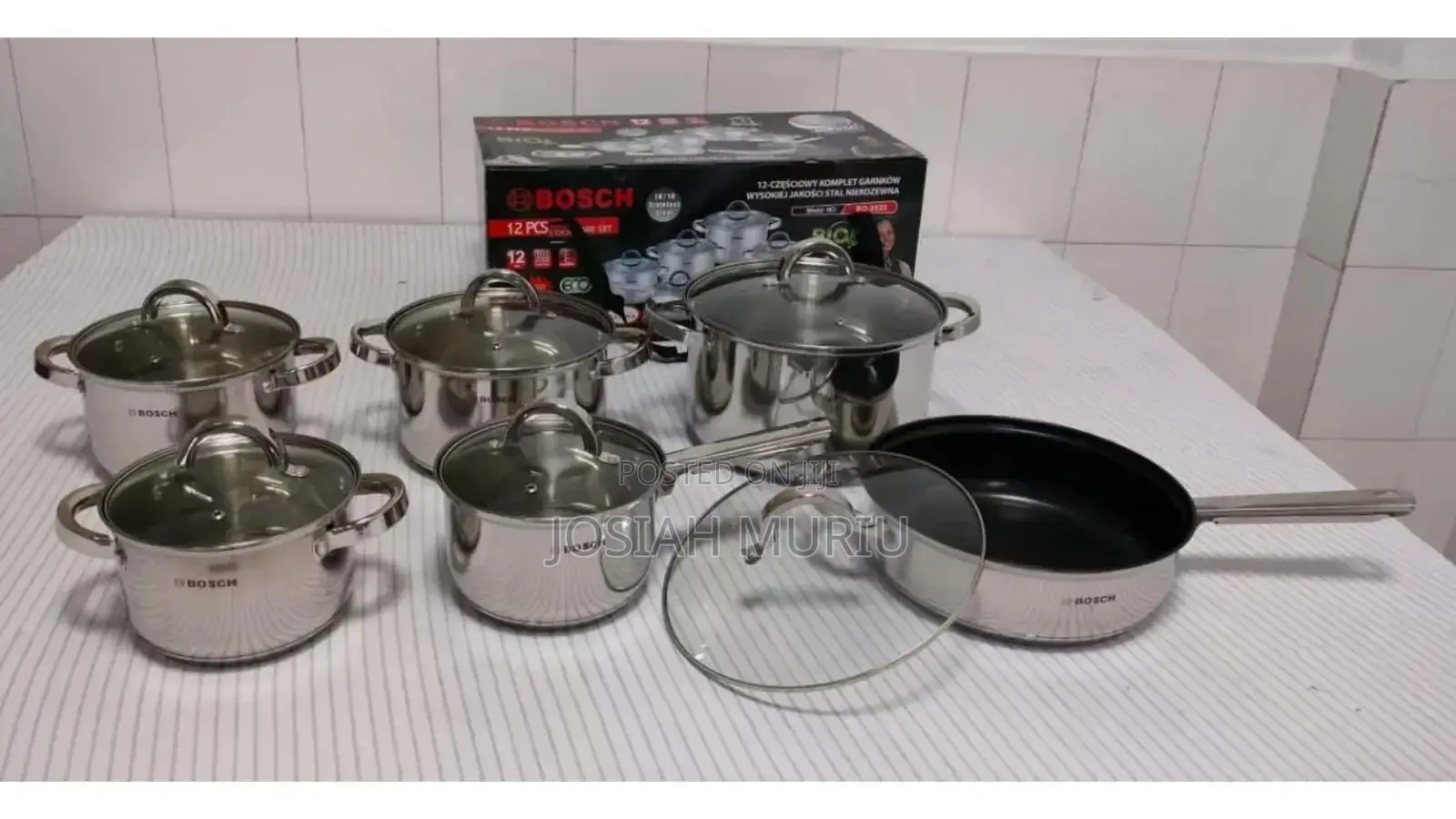Bosch 12-Piece Non-Stick Cookware Set