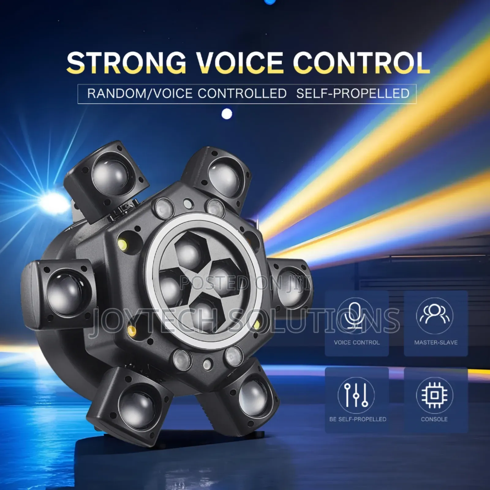 Moving Head Dj Lights, Olaalite 150w Led Stage Light 4-in-1 Rgbw.