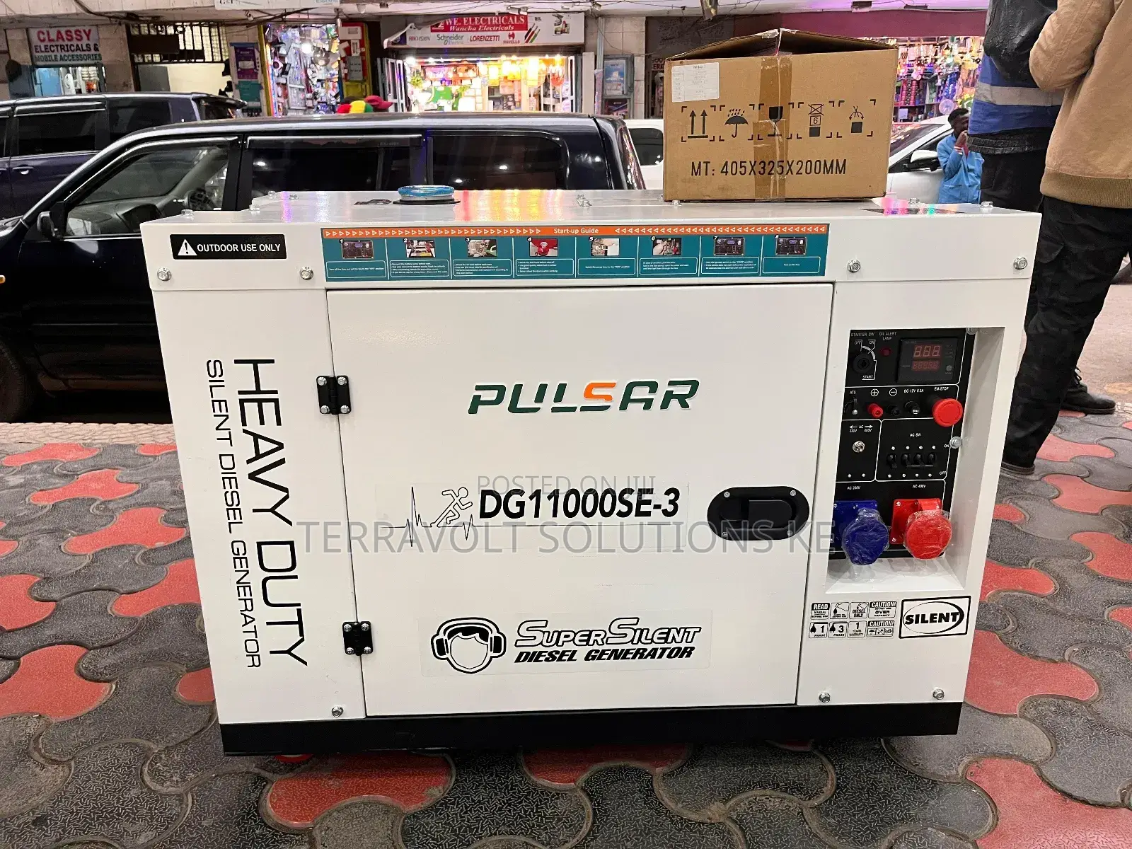 12 Kva Pulsar Super Silent Dual Phase Diesel Generator