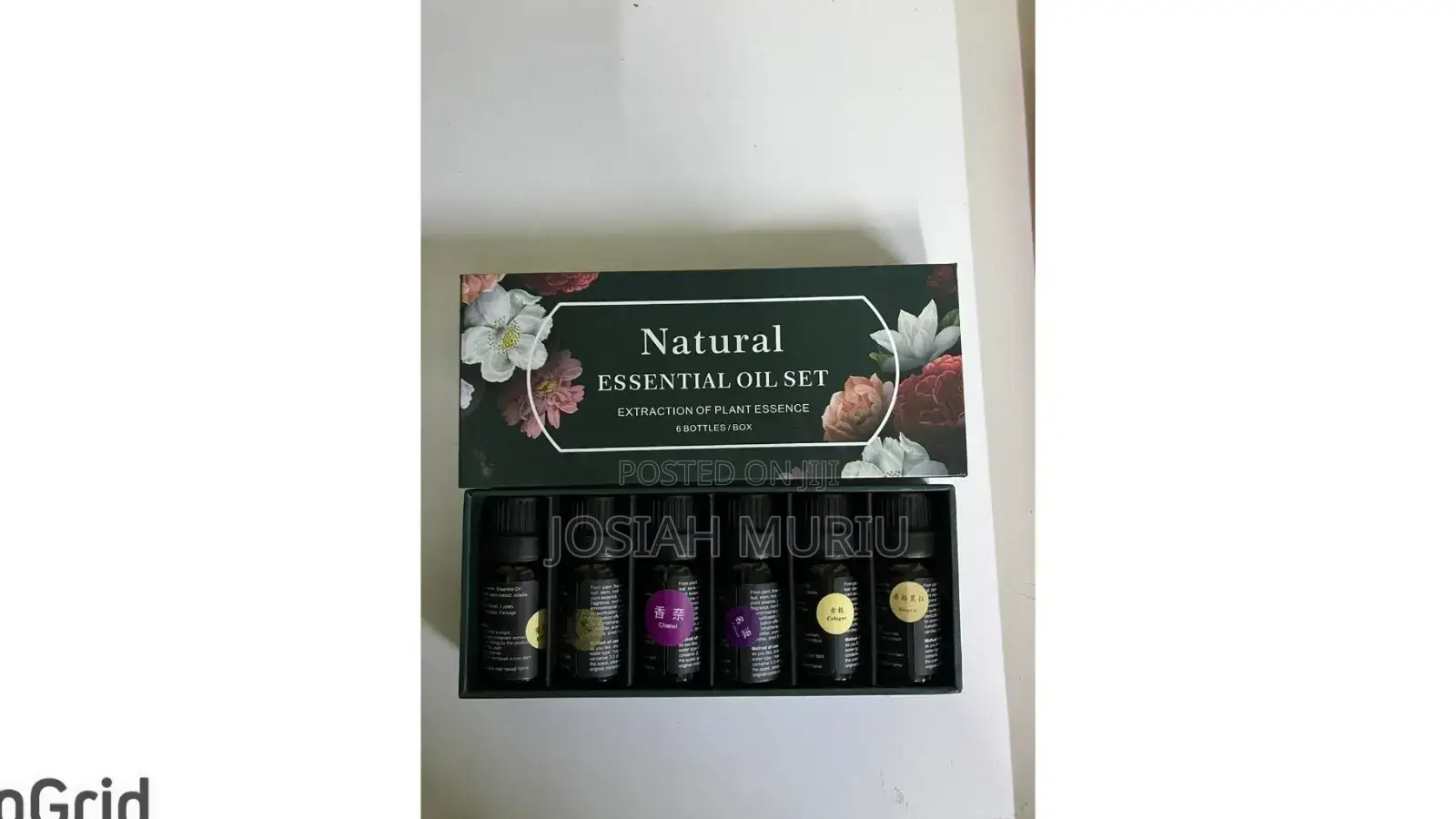 Set of 6pcs Essential Natural Oil(10ml Each Bottle)