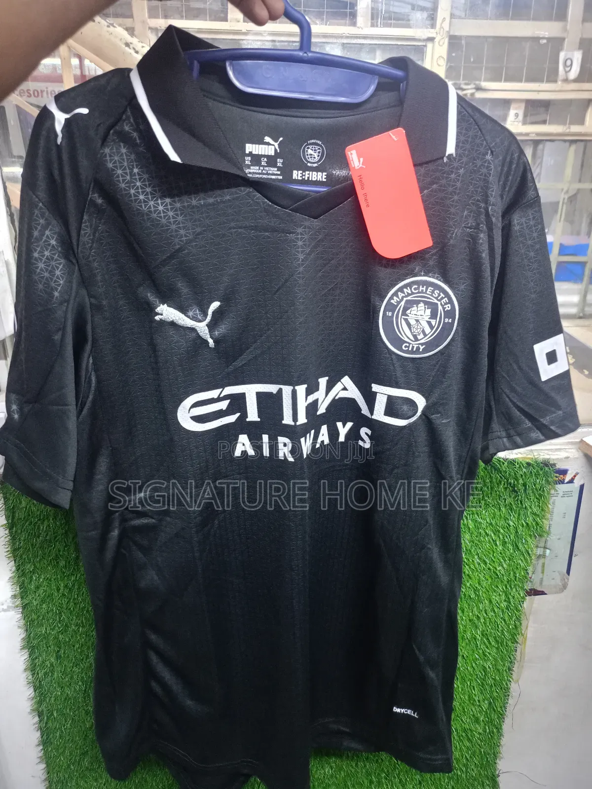 Manchester City Jersey -Black