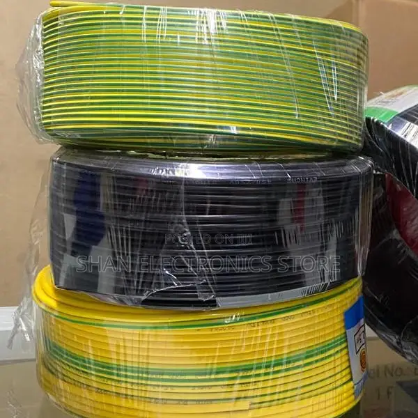 Electrical Cable Yellow Green 2.5 Mm Fibrous Core Stranded – 90 Meter