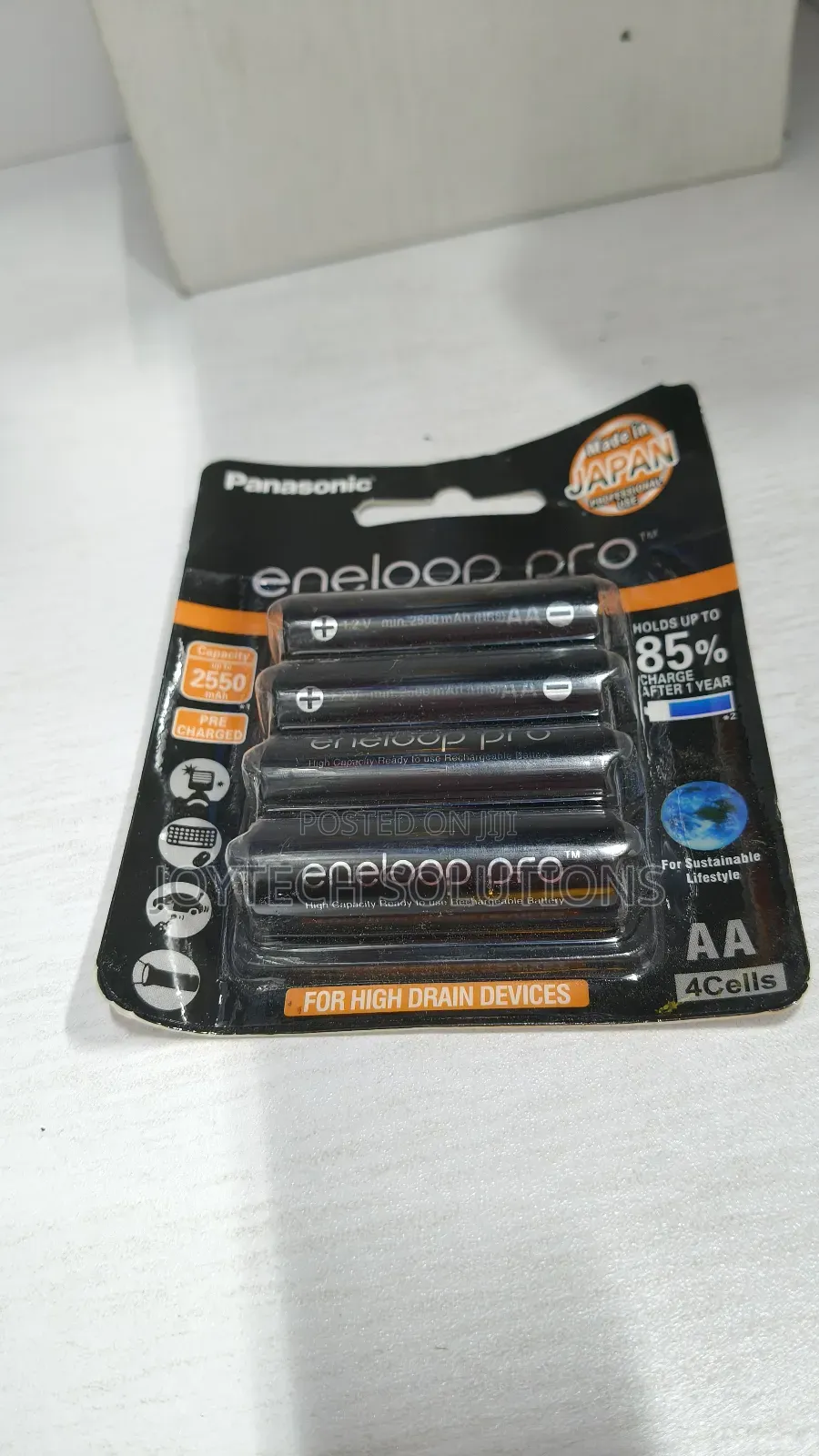 Panasonic Eneloop Pro. Rechargeable, Economical Battery.