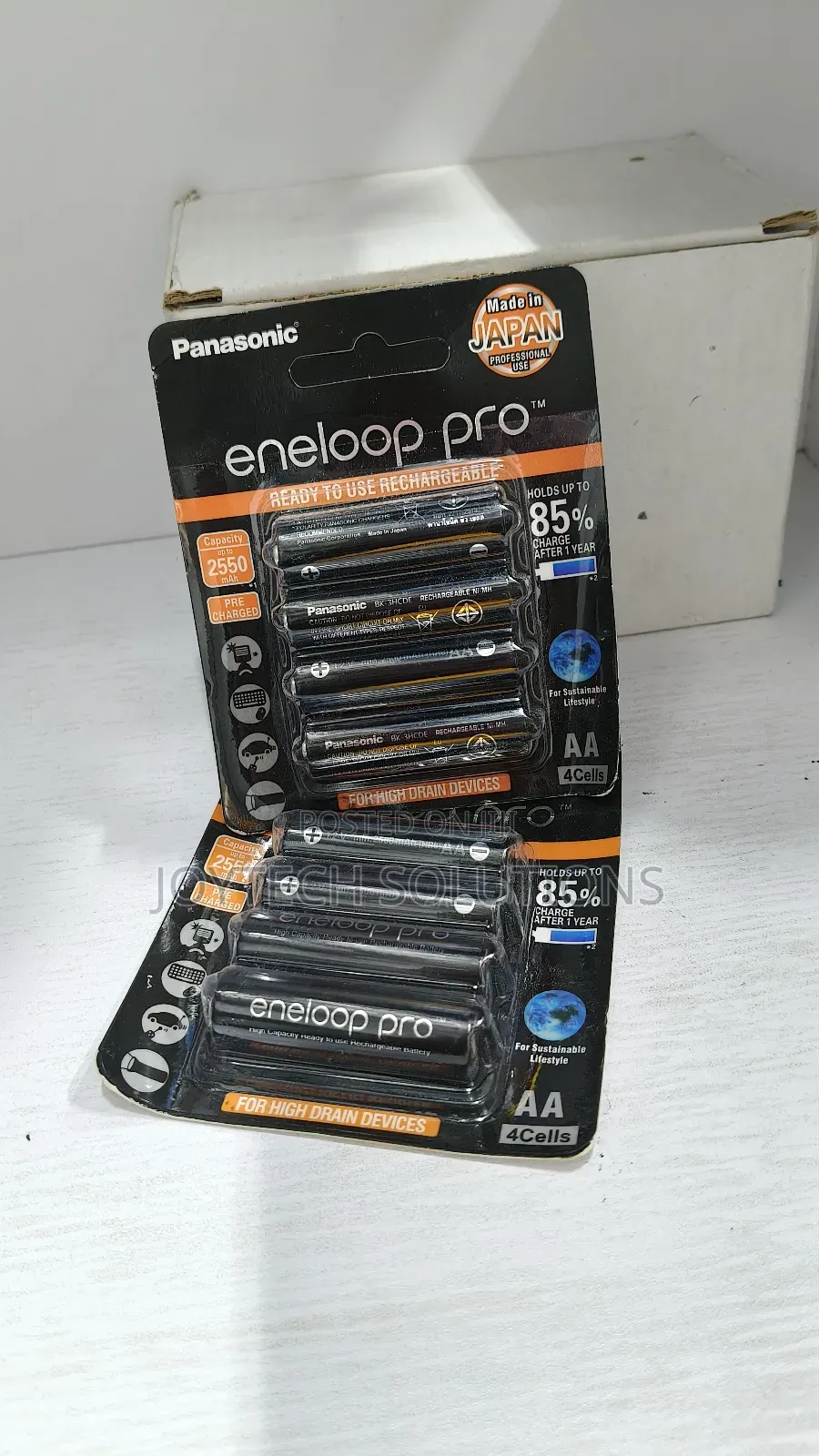 Panasonic Eneloop Pro. Rechargeable, Economical Battery.