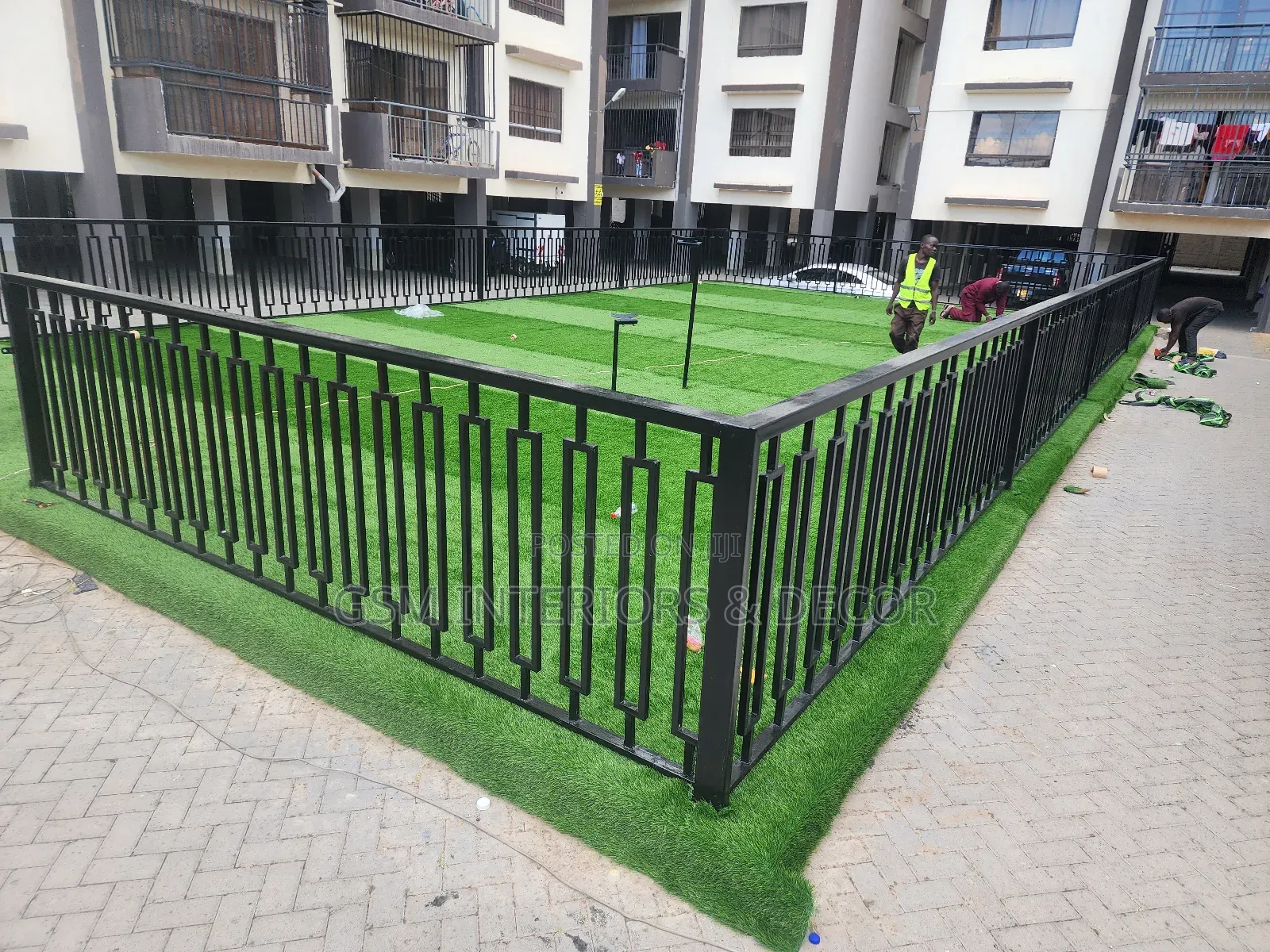Artificial Green Grass Carpets Melony