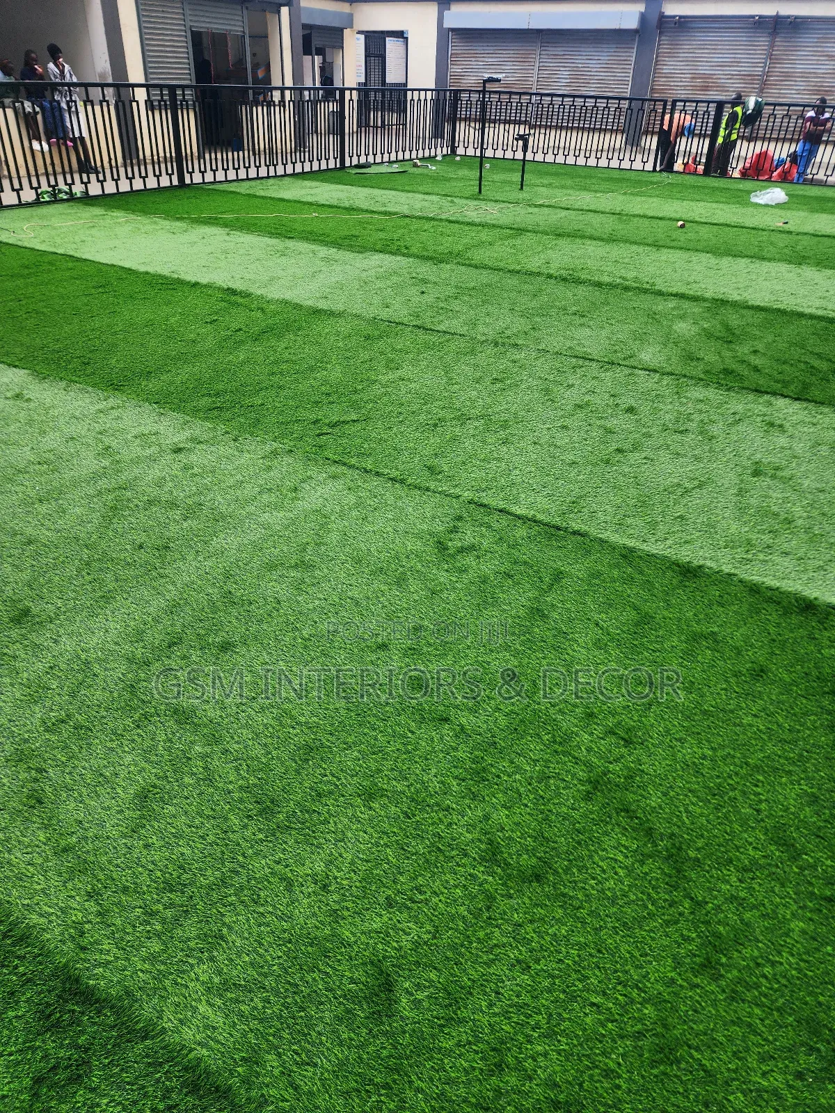 Artificial Green Grass for Flooring Applications