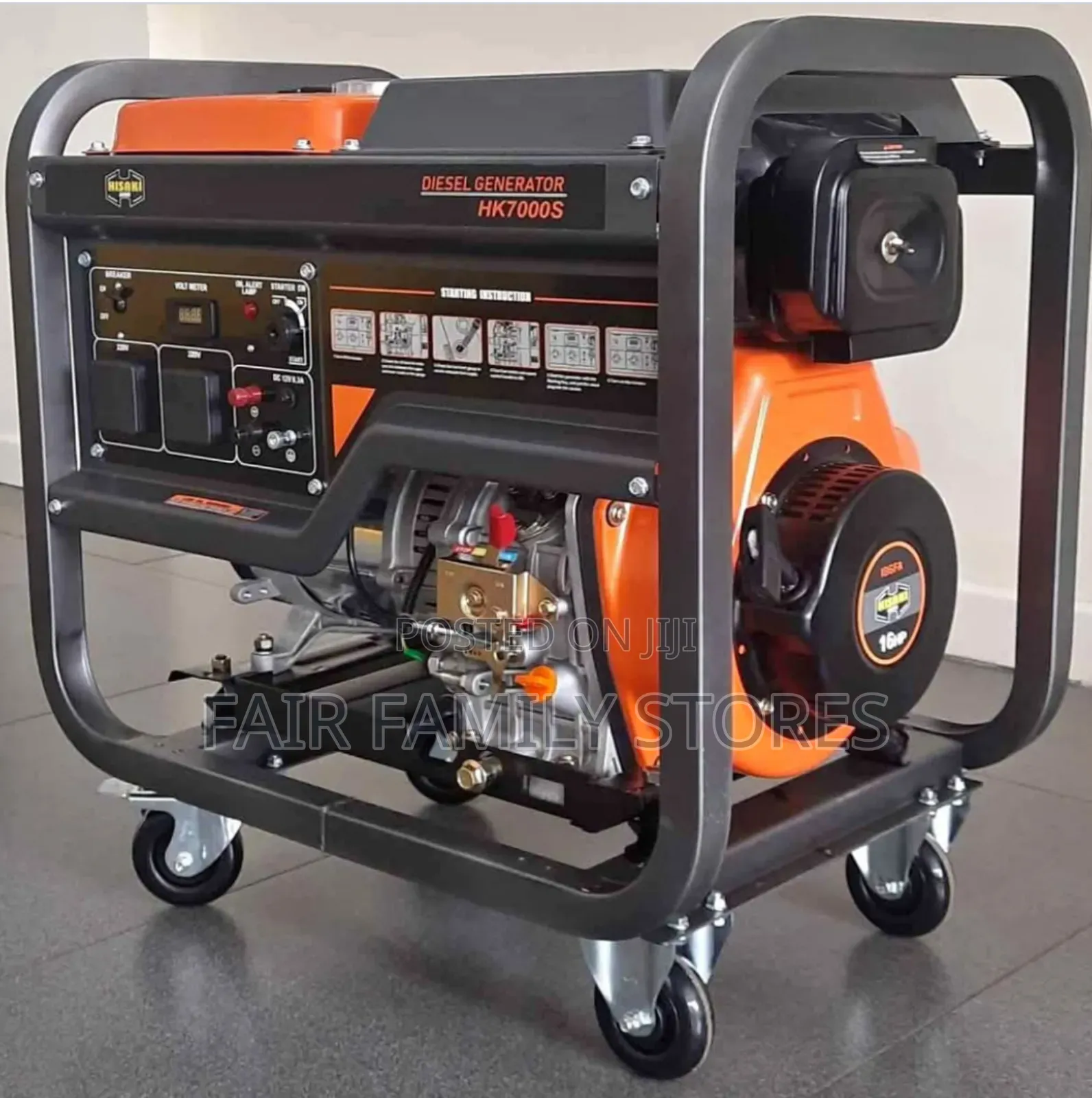 Hisaki Japan Diesel Generator 7.5kva