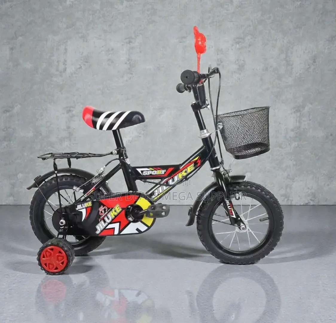 Sturdy Frame 12,14,16 Inch 2-11 Years Children Kids Bike Front Basket