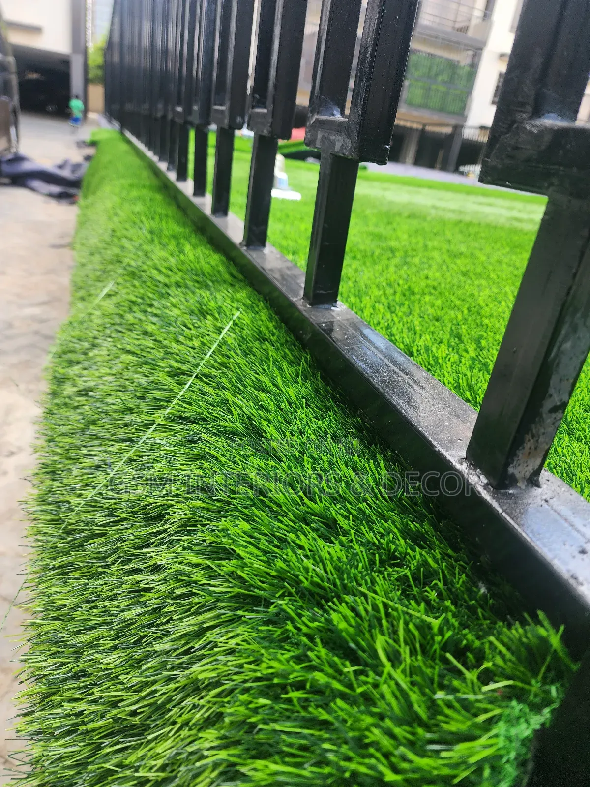 Artificial Green Grass Carpets in Deep Forest Greens